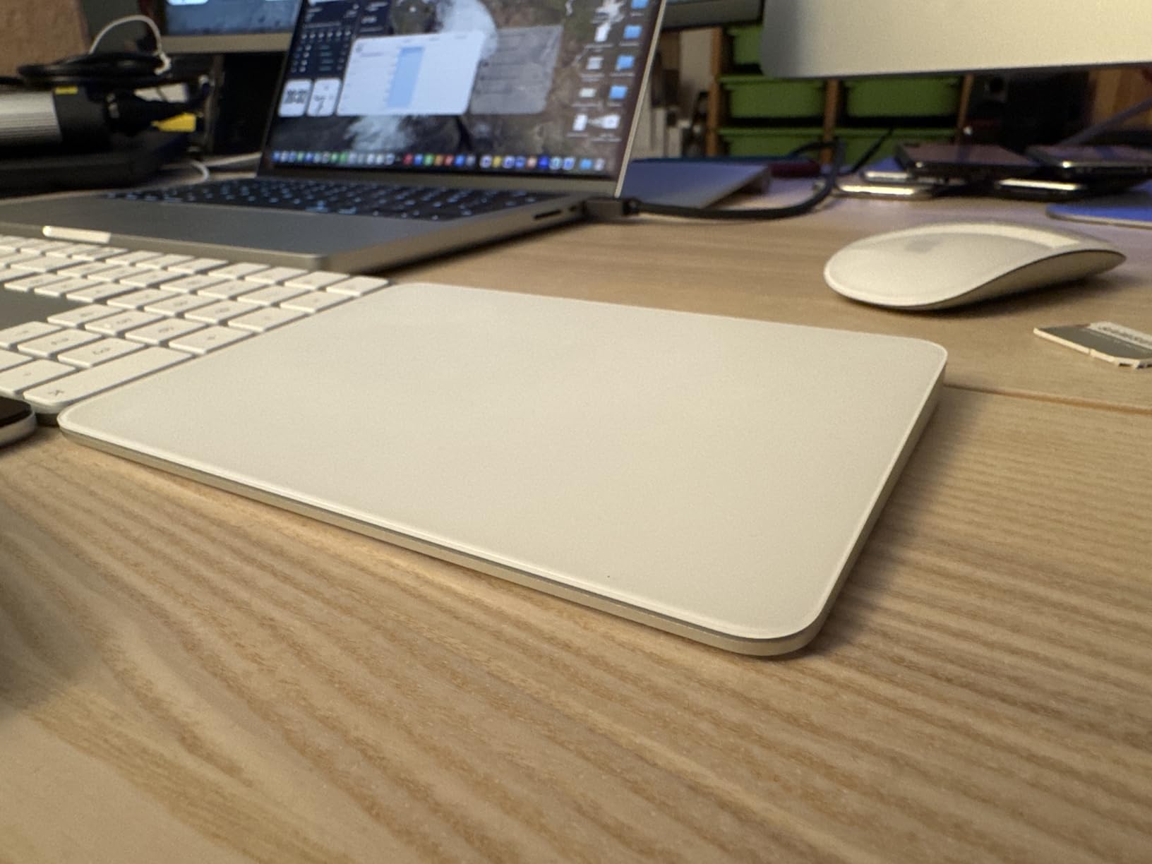 Apple Magic Trackpad Bluetooth Touchpad Schwarz USB-C