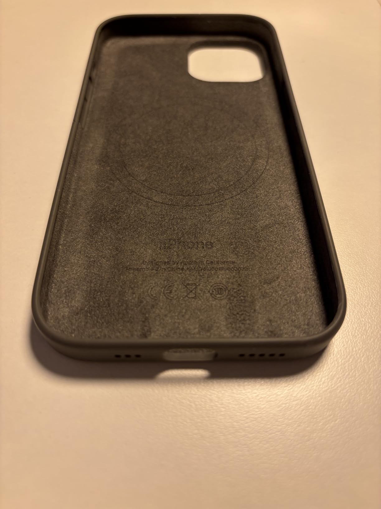 Apple iPhone 15 Silikon Hülle MagSafe Zypresse Schutzhülle