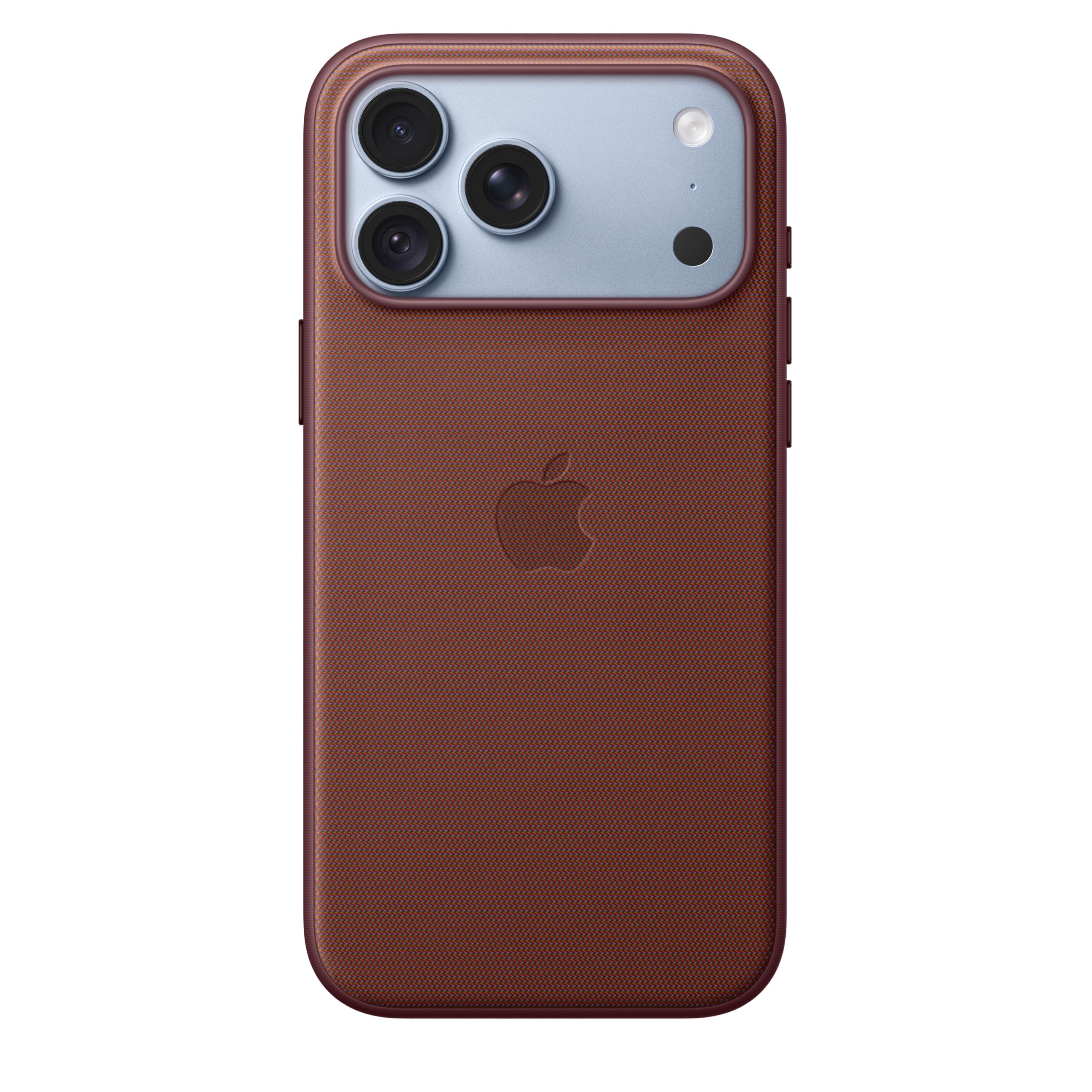 Apple iPhone 18 Pro Max Hülle Burgunder Gewebe