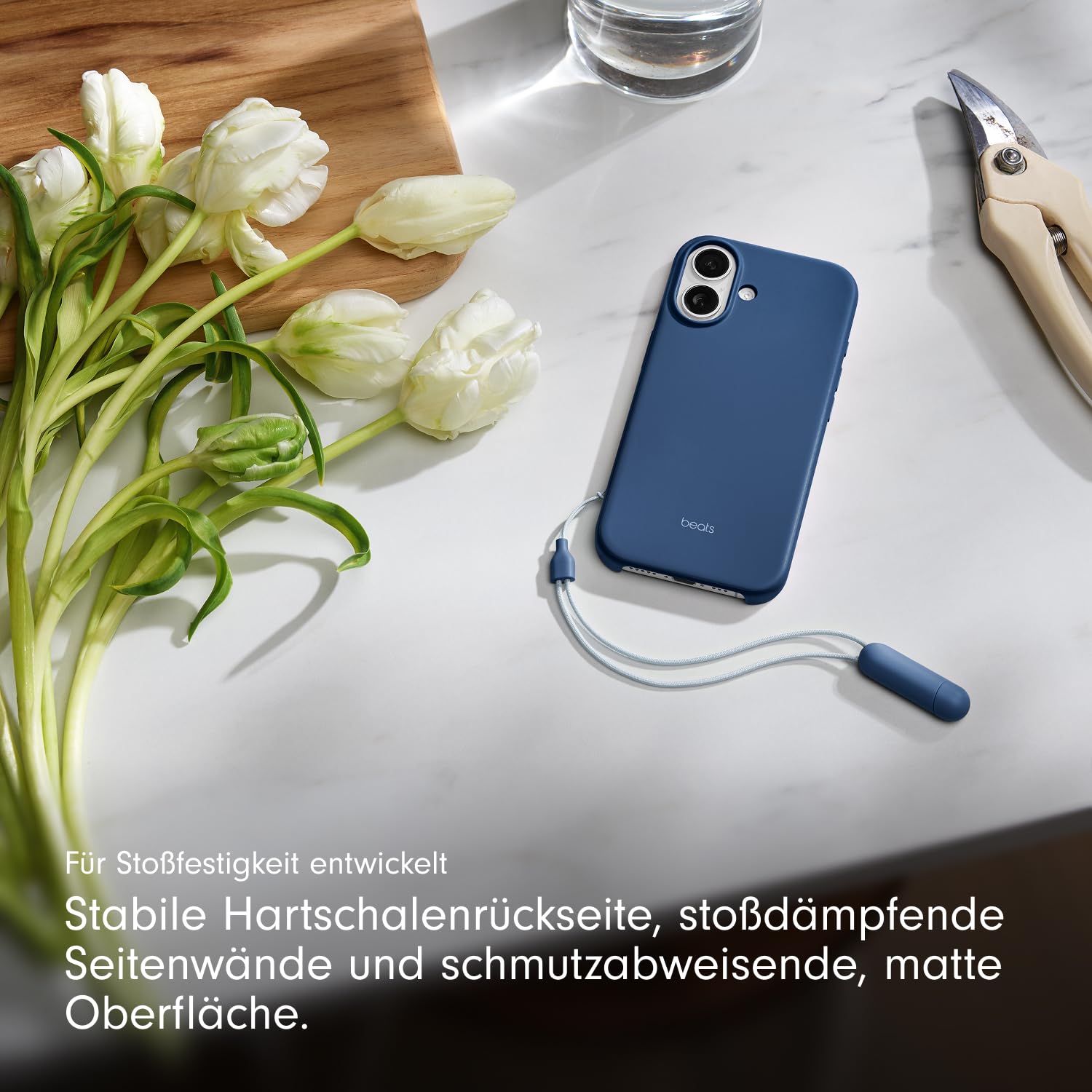 Beats iPhone 17 Kickstand Case MagSafe Hülle Felsblau Ständer