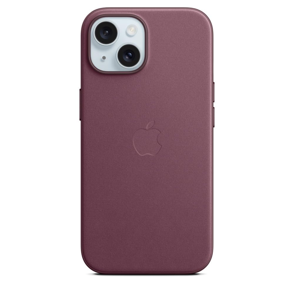 Apple iPhone 15 Feingewebe Case MagSafe Mulberry