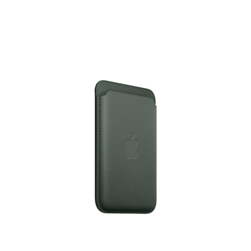 Apple iPhone Feingewebe Wallet mit MagSafe Kartenetui Immergrün