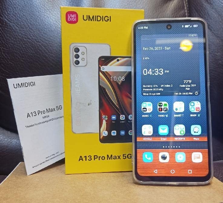 Umidigi A13 Pro Max 5G Smartphone 256GB 90Hz