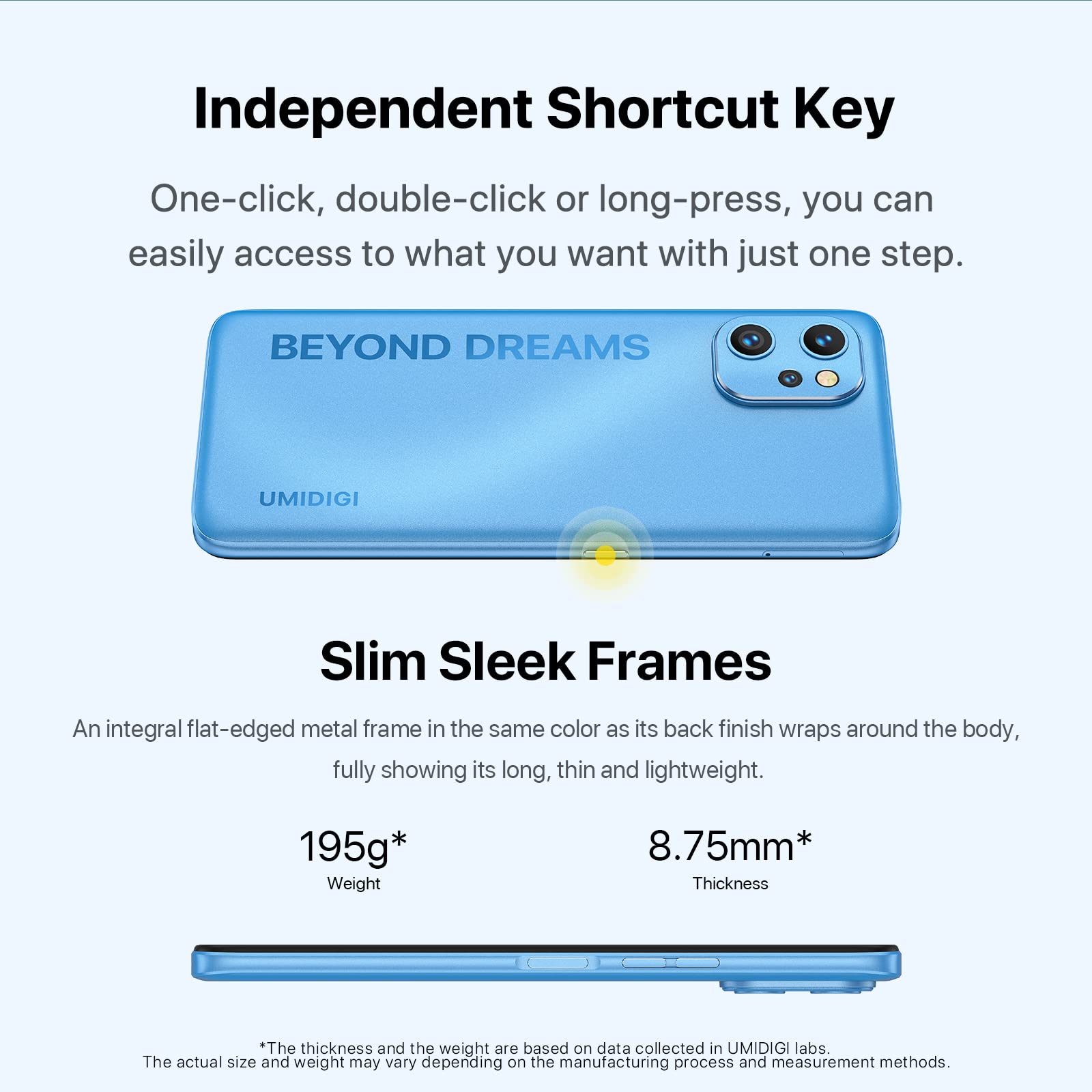 UMIDIGI F3 Smartphone ohne Vertrag 128GB 48MP