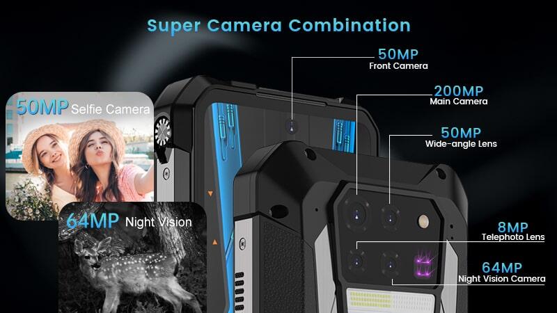 Unihertz Tank 3 Pro Smartphone 5G 512GB Outdoor Projektor