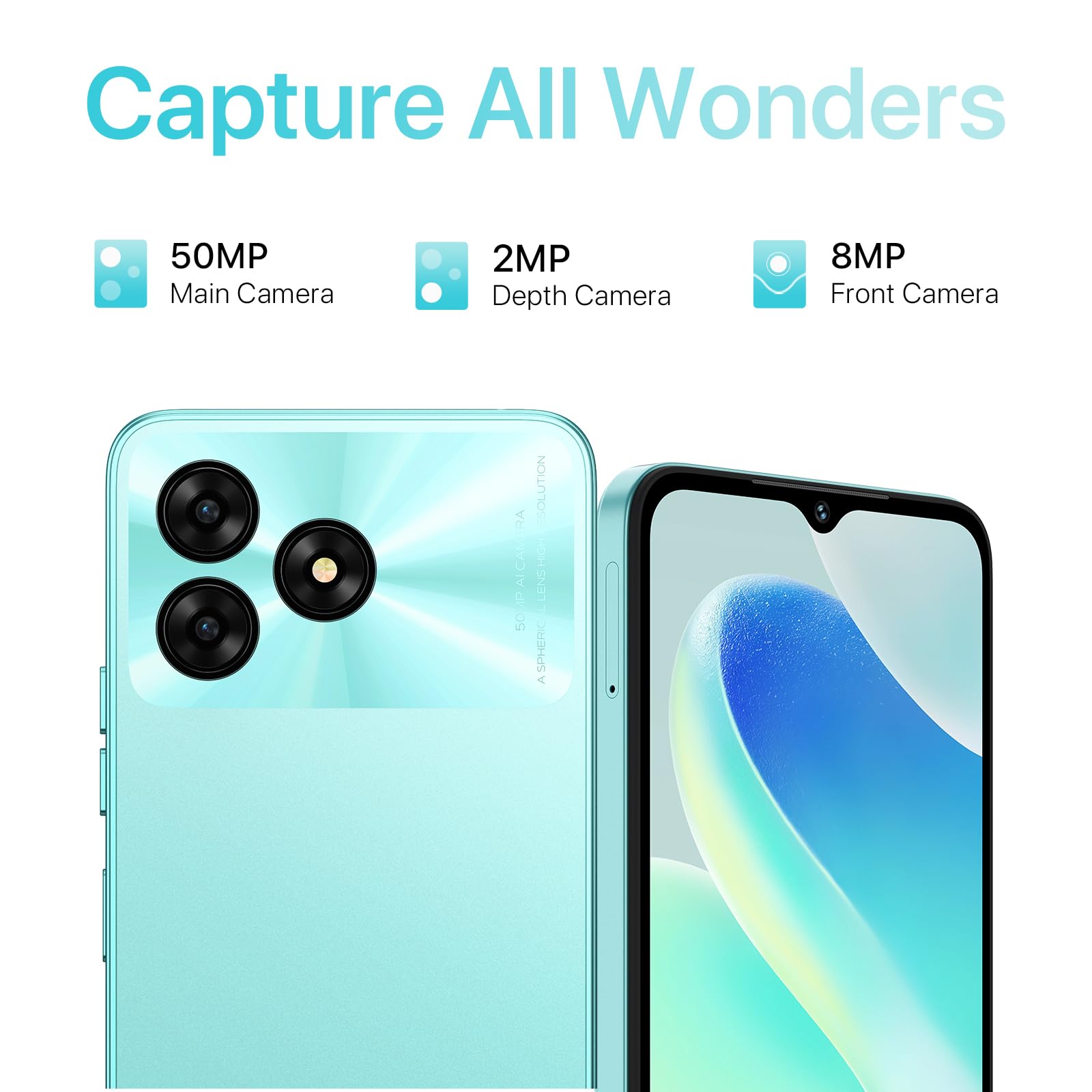 UMIDIGI G5 Handy ohne Vertrag 6,6" 50MP 16GB 128GB