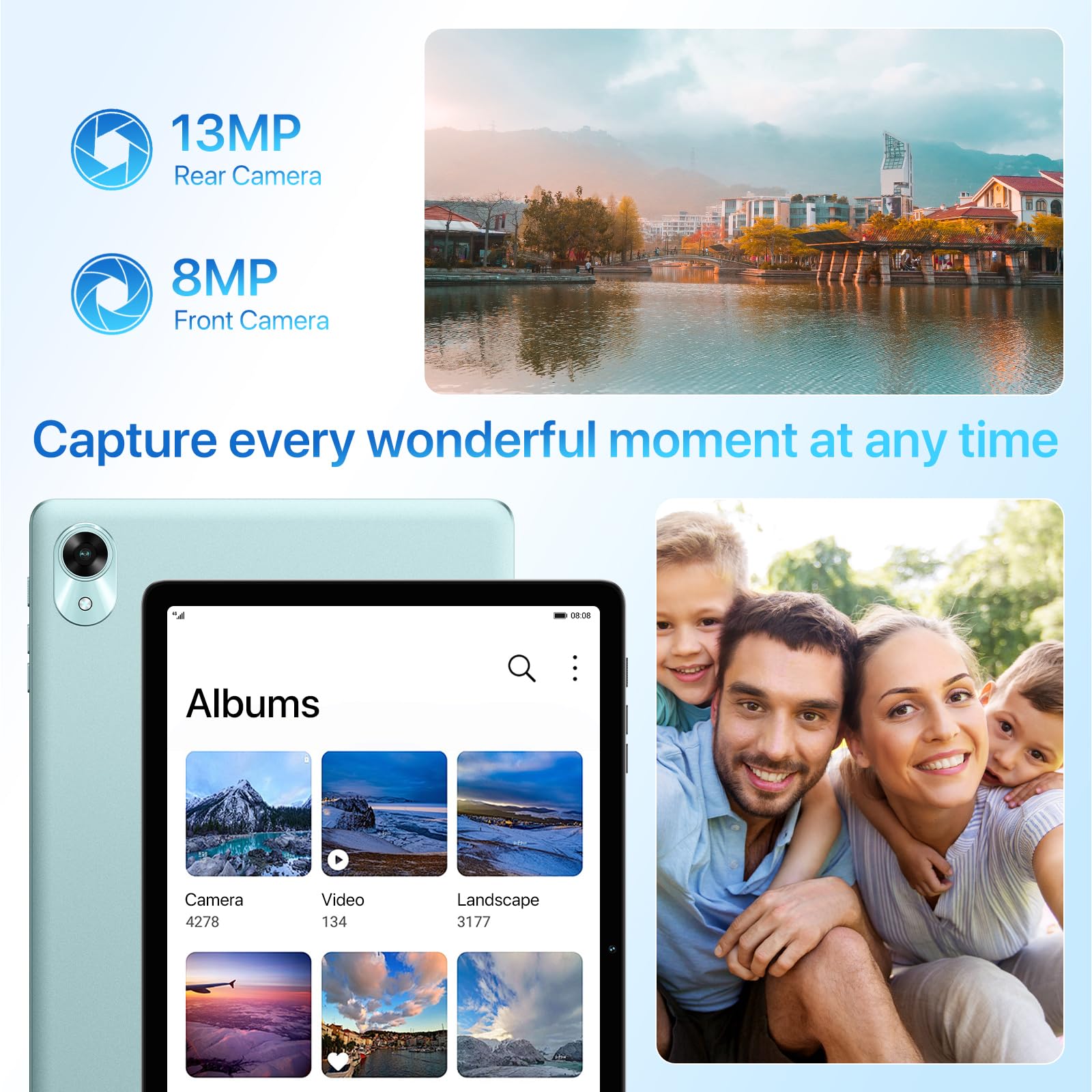 UMIDIGI G9 Tab Tablet 11 Zoll Grün 8/256 GB mit Stift