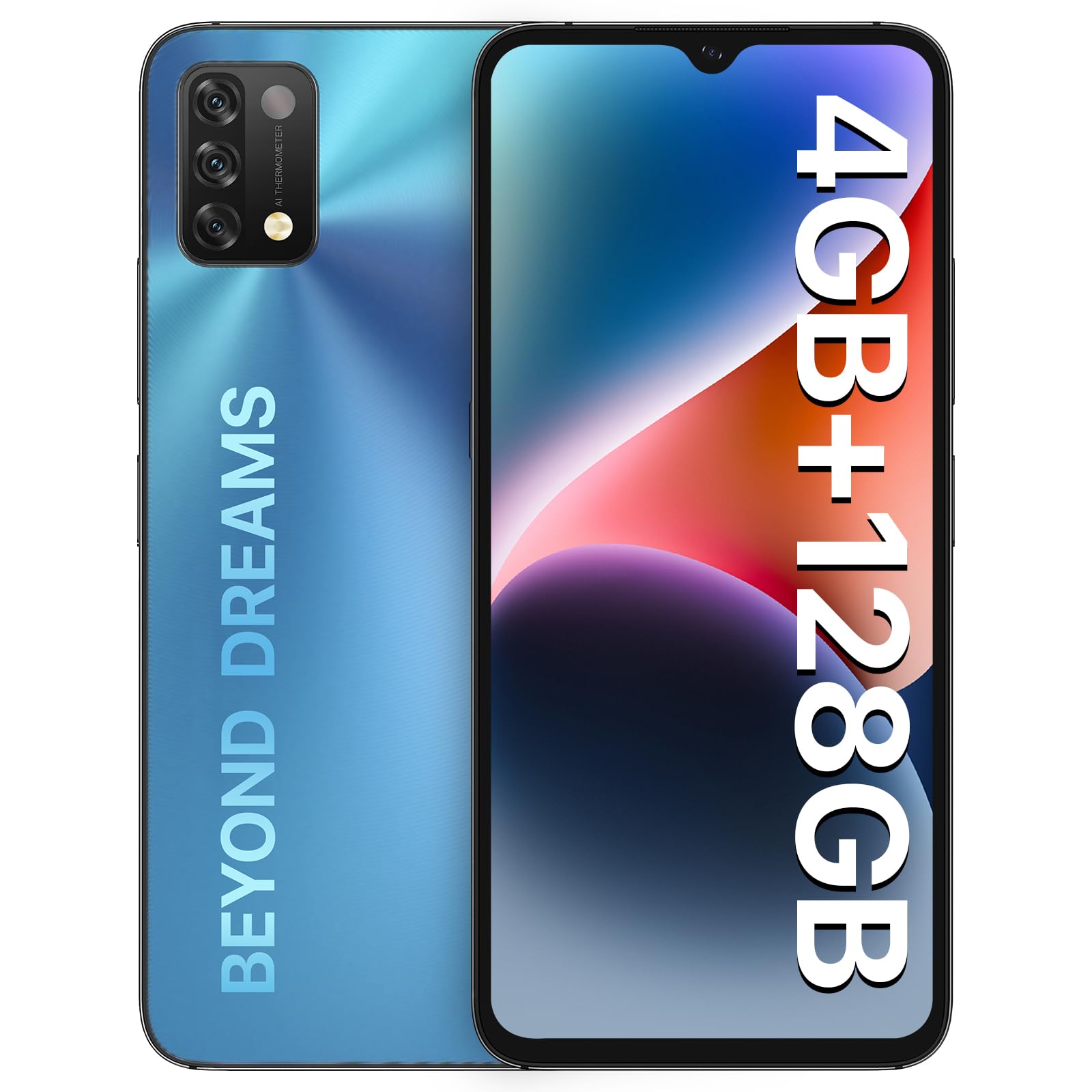 Umidigi A11 Smartphone 128GB Blau Dual-SIM