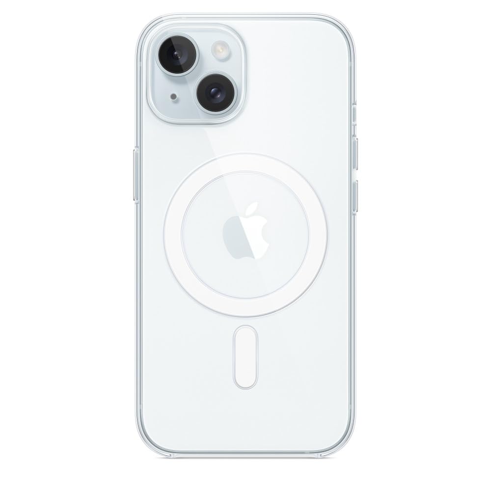 Apple iPhone 15 Clear Case MagSafe Hülle Transparent