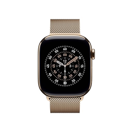Apple Watch Milanaise Armband 42mm Gold Edelstahl