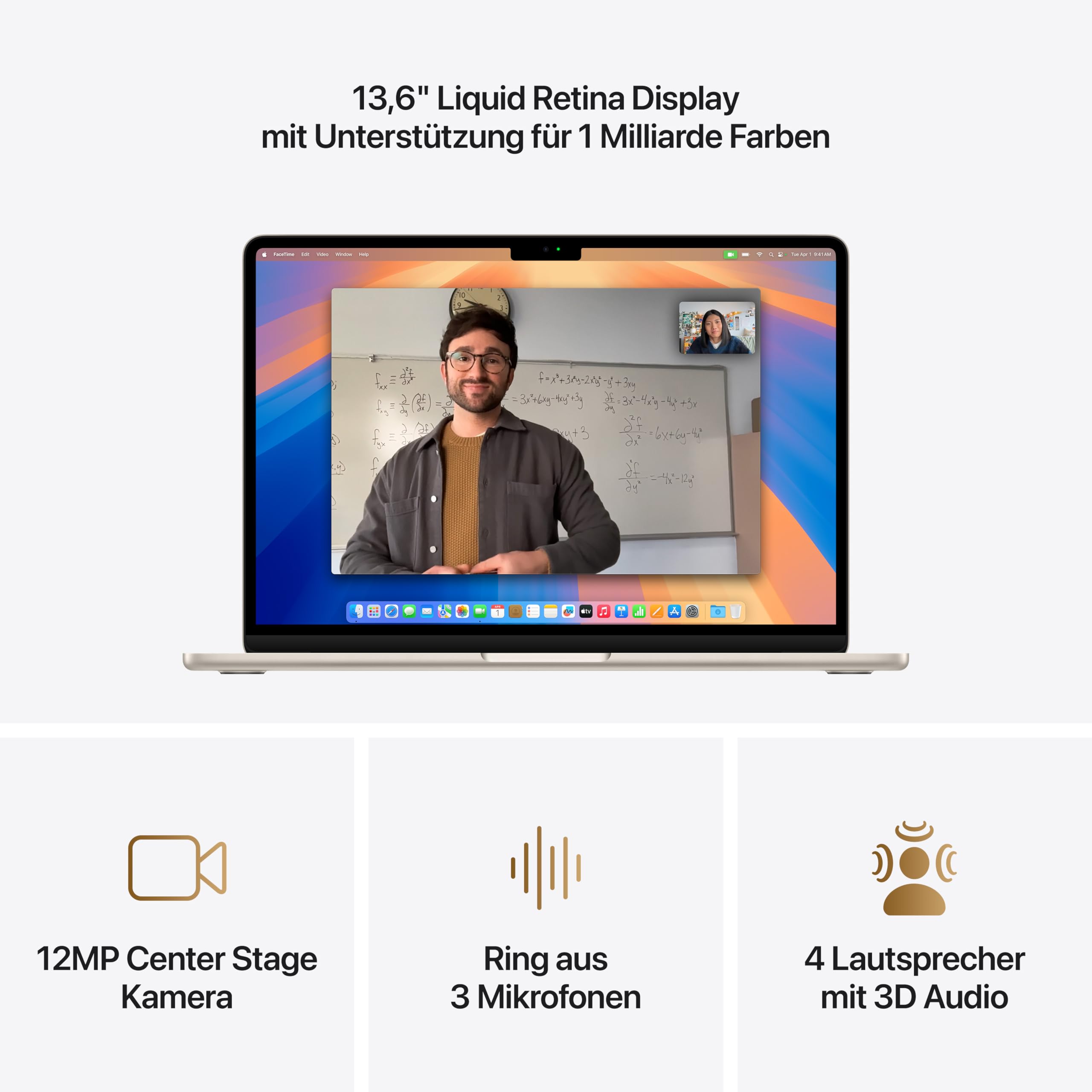 Apple MacBook Air 13 M4 Laptop 16GB 256GB Polarstern