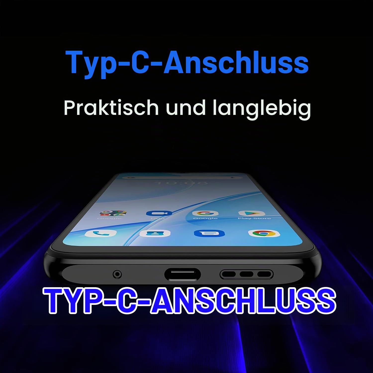 UMIDIGI Power 5S Smartphone Blau 4+32GB 6150mAh