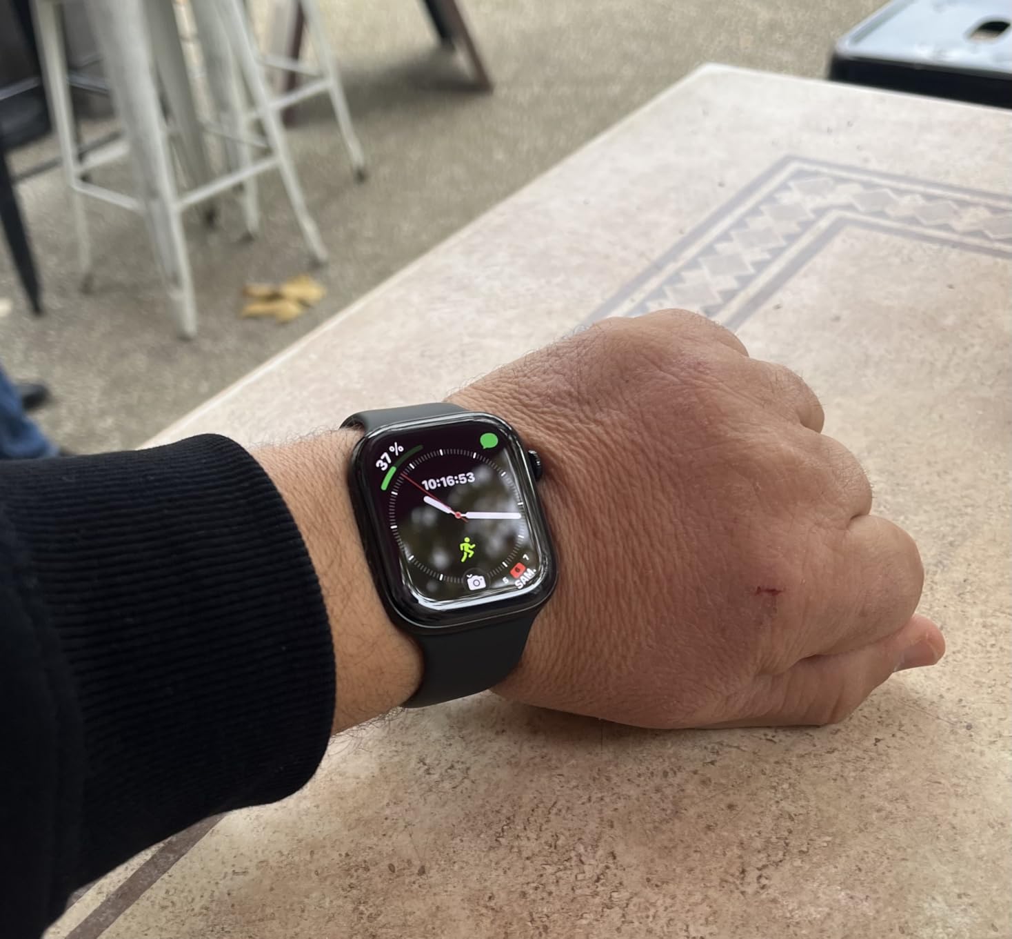 Apple Watch Series 11 GPS 46 mm Diamantschwarz S/M