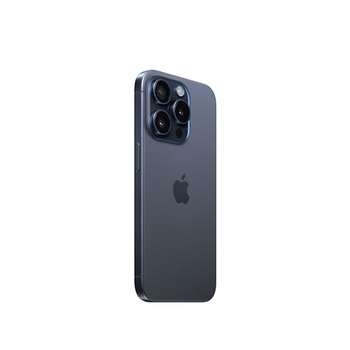 Apple iPhone 15 Pro 128GB Smartphone Titan Blau