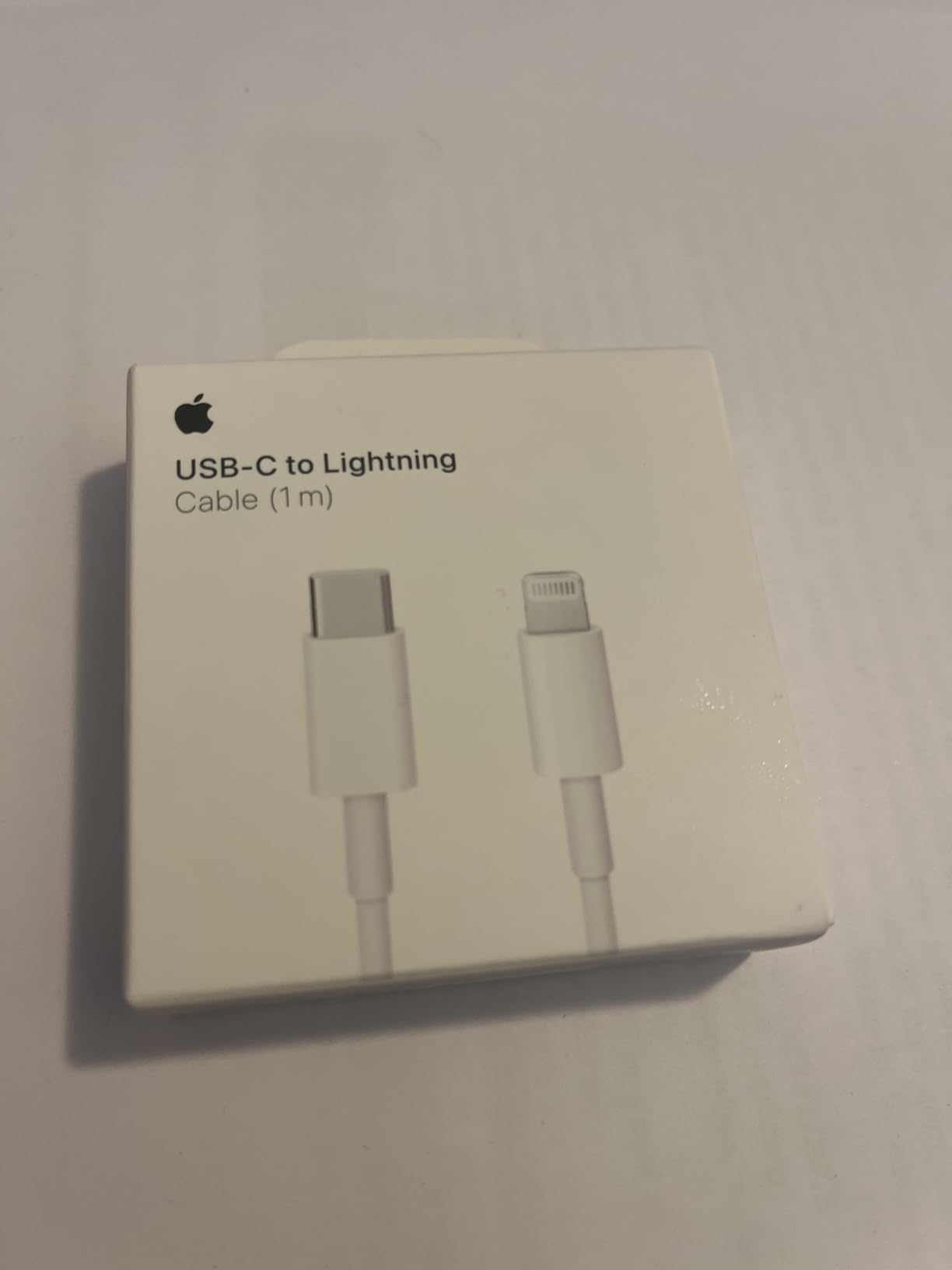 Apple USB-C auf Lightning Kabel 1m Weiß Schnellladung