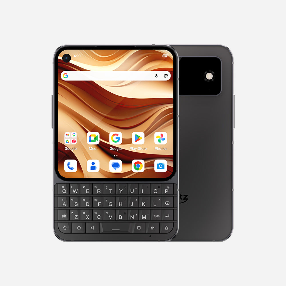 Unihertz Titan 2 Elite Smartphone 5G QWERTY Schwarz AMOLED