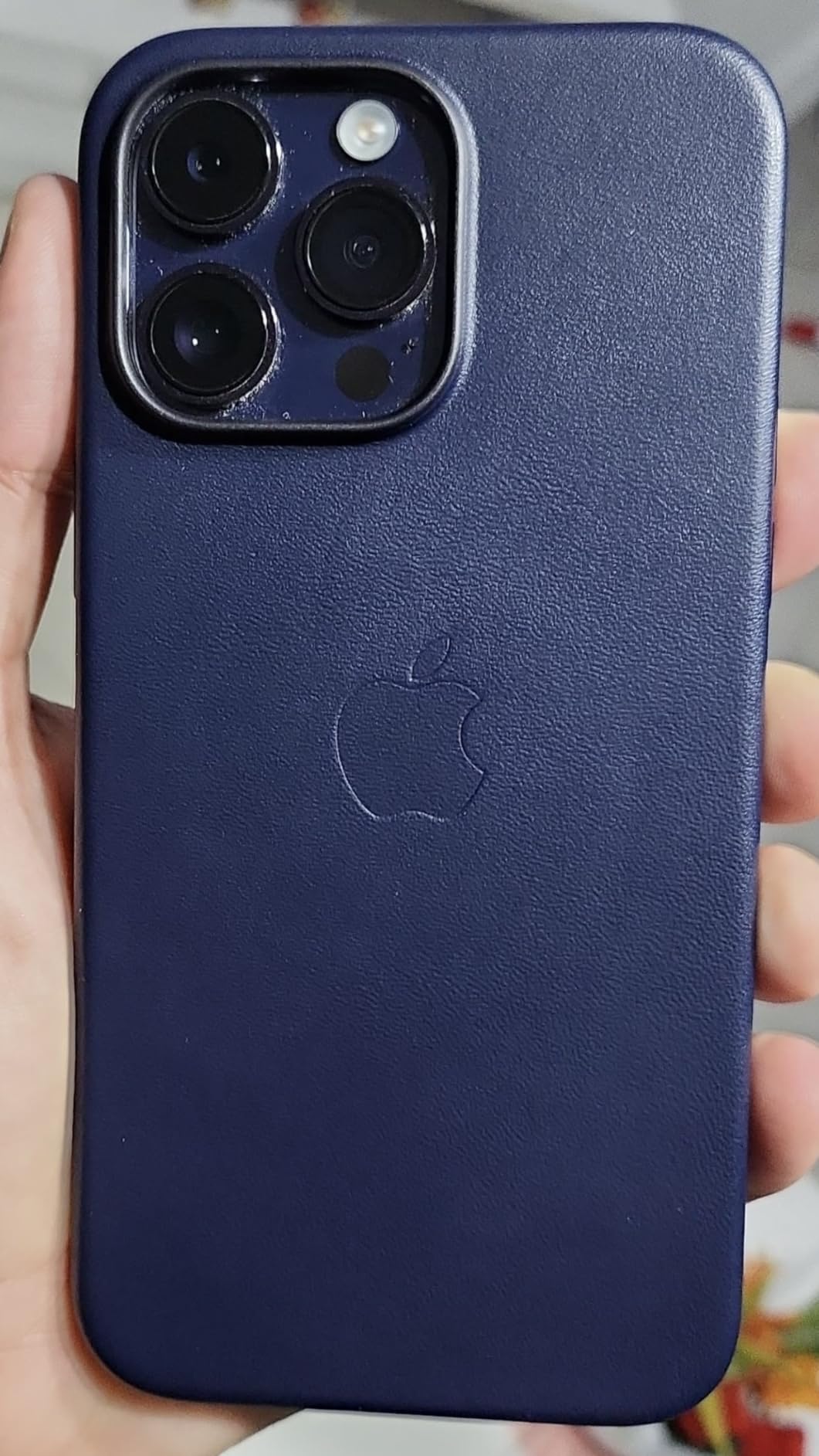 Apple iPhone 14 Pro Max Leder Case Hülle Waldgrün MagSafe