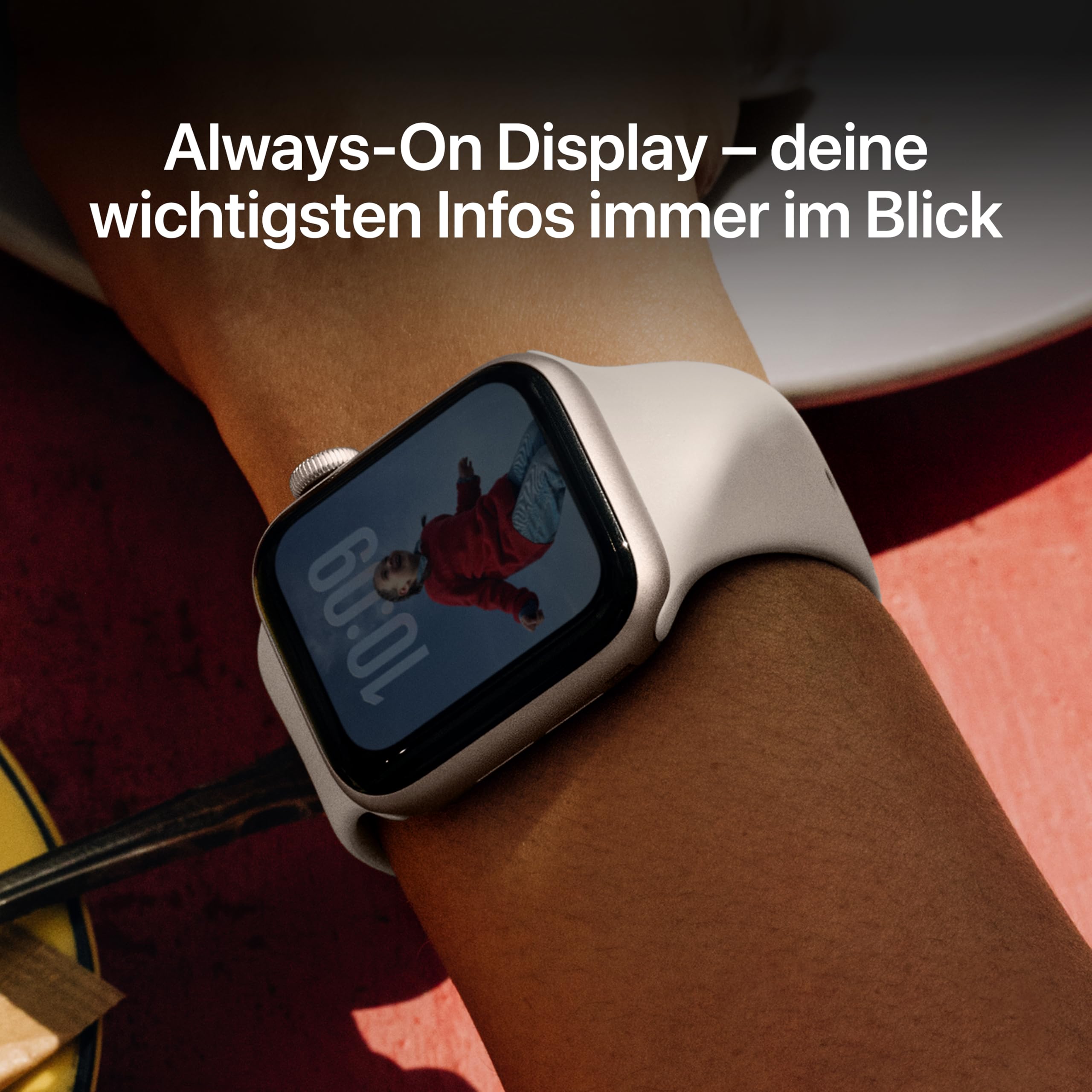 Apple Watch SE 3 Smartwatch 40mm Mitternacht GPS+Cellular M/L
