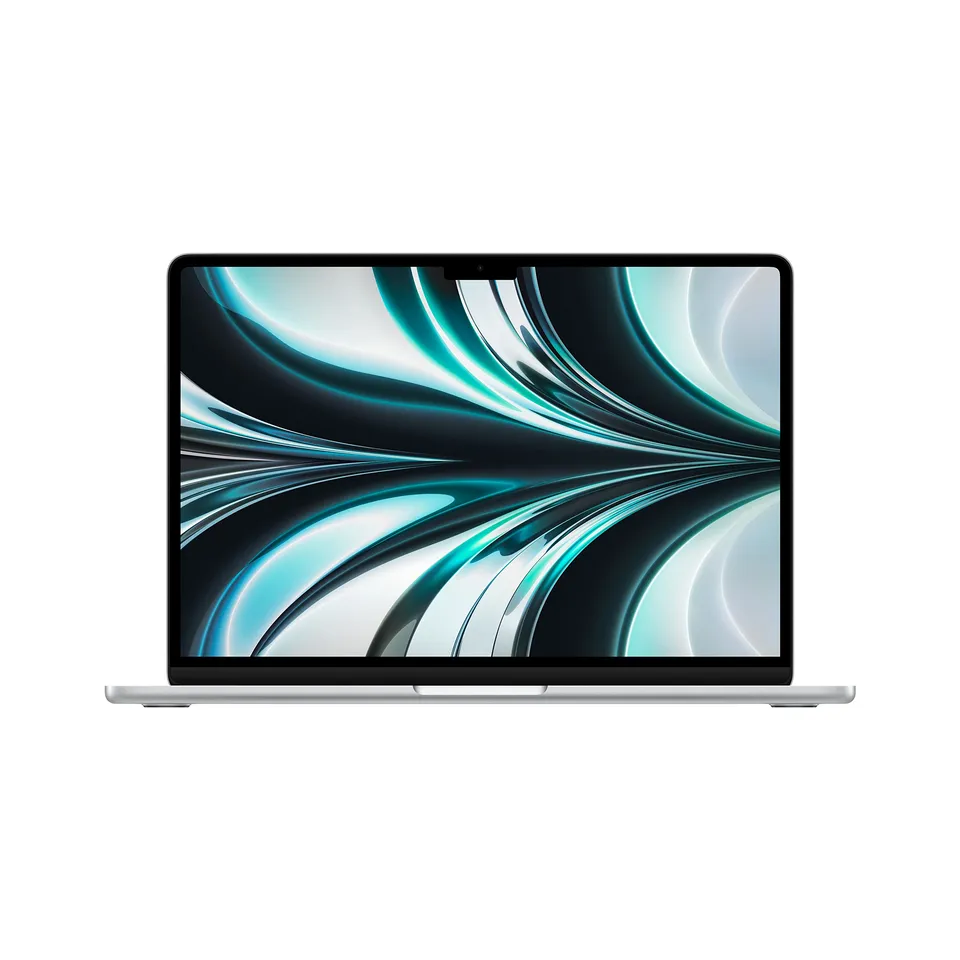 Apple MacBook Air 2022 Laptop M2 13,6 Zoll 256 GB Silber