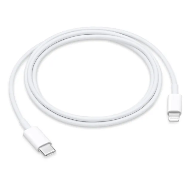 Apple USB-C auf Lightning Kabel 1m Weiß Schnellladung