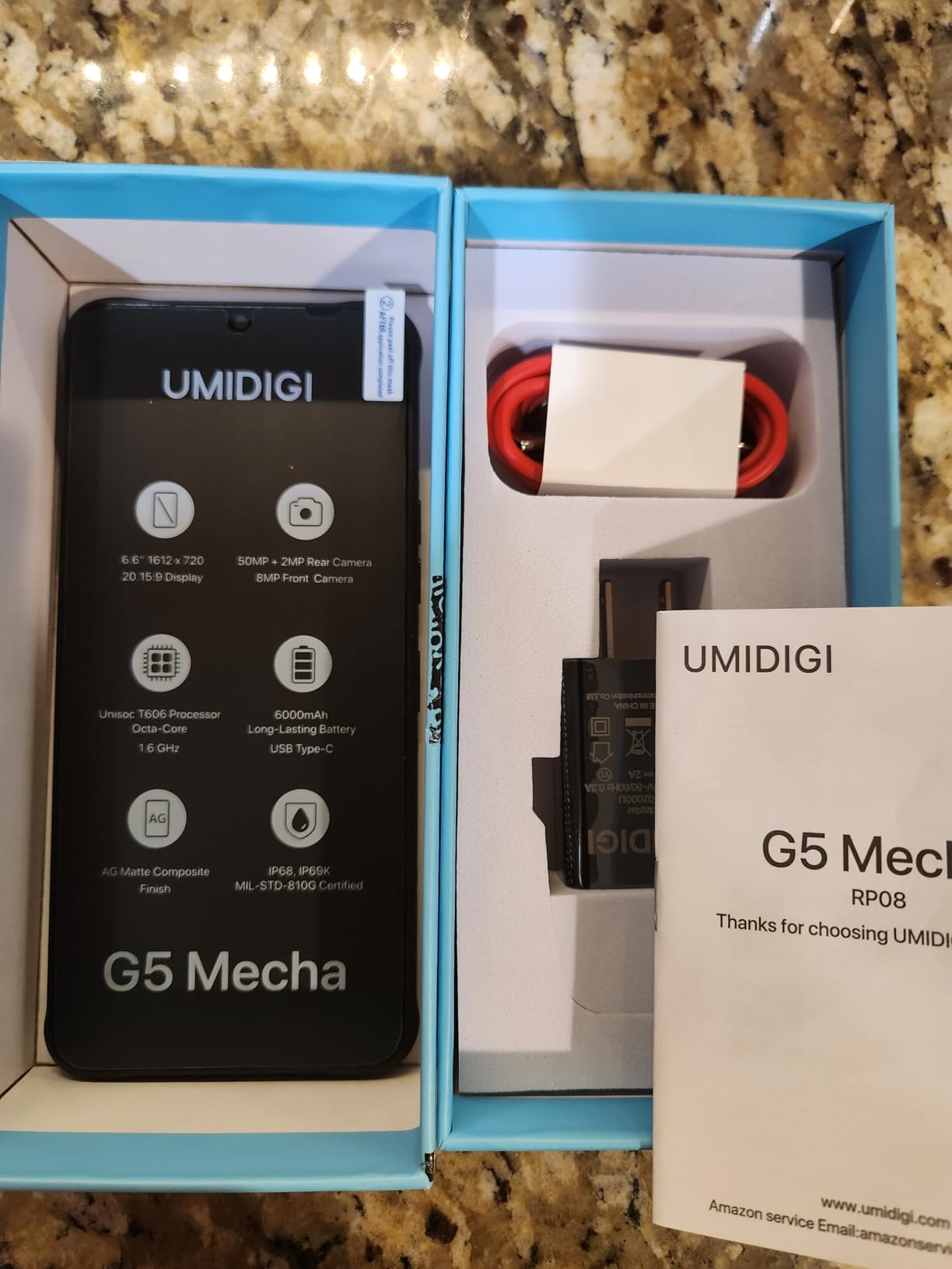 Umidigi G5 Mecha Outdoor Smartphone 128GB IP68