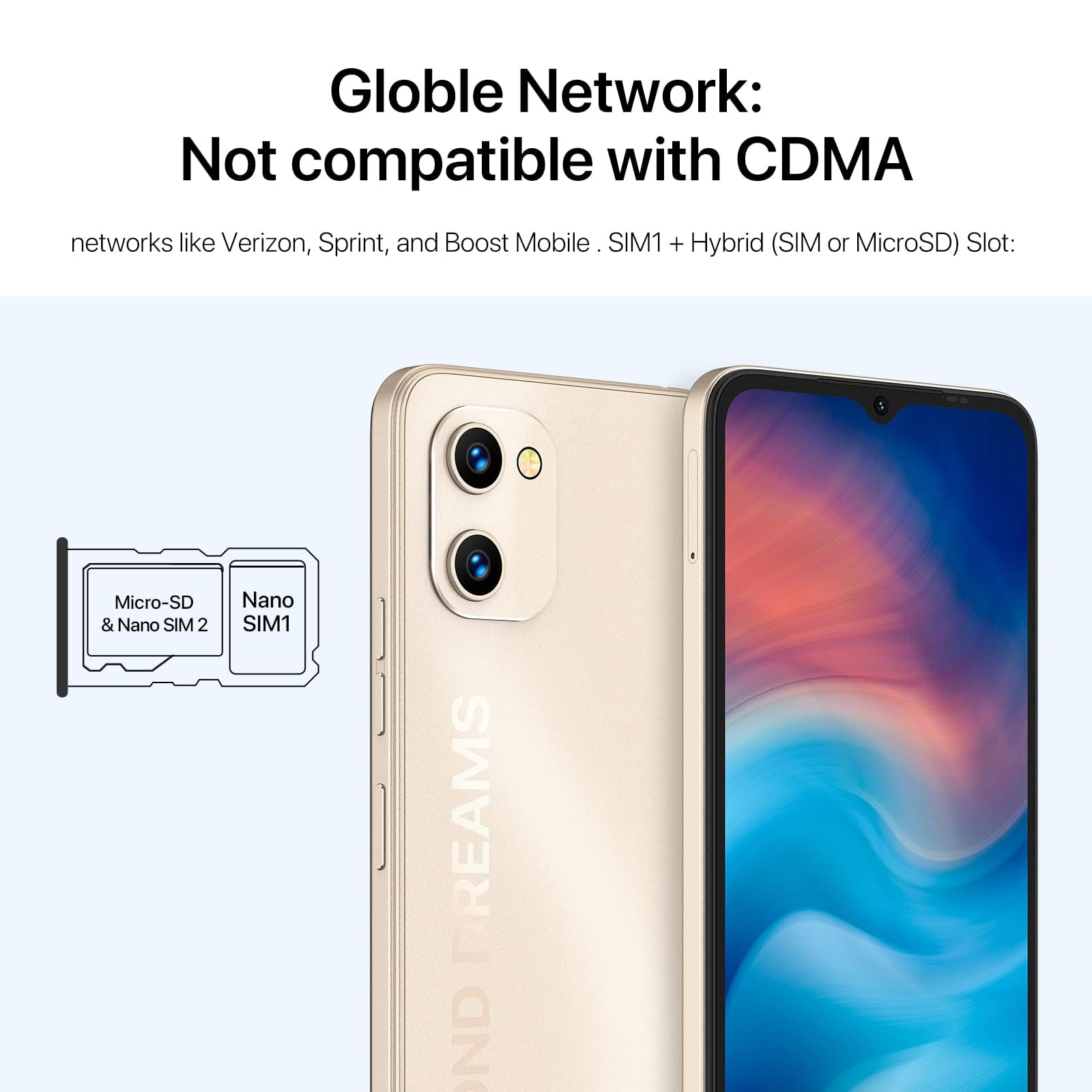 Umidigi G1 Smartphone 3/32GB 6,52" Balu ohne Vertrag