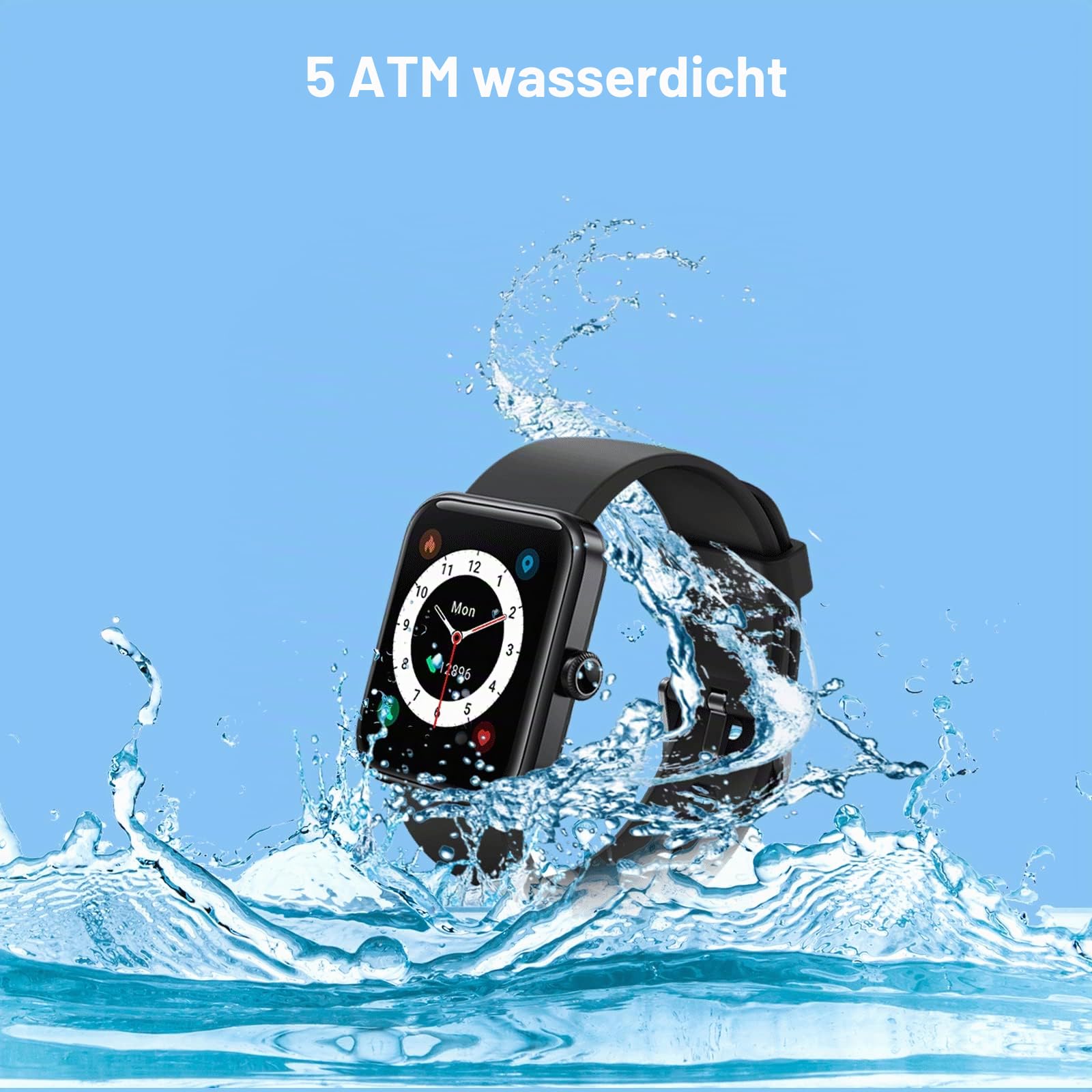 UMIDIGI UFit Pro Smartwatch 40mm Schwarz 5ATM