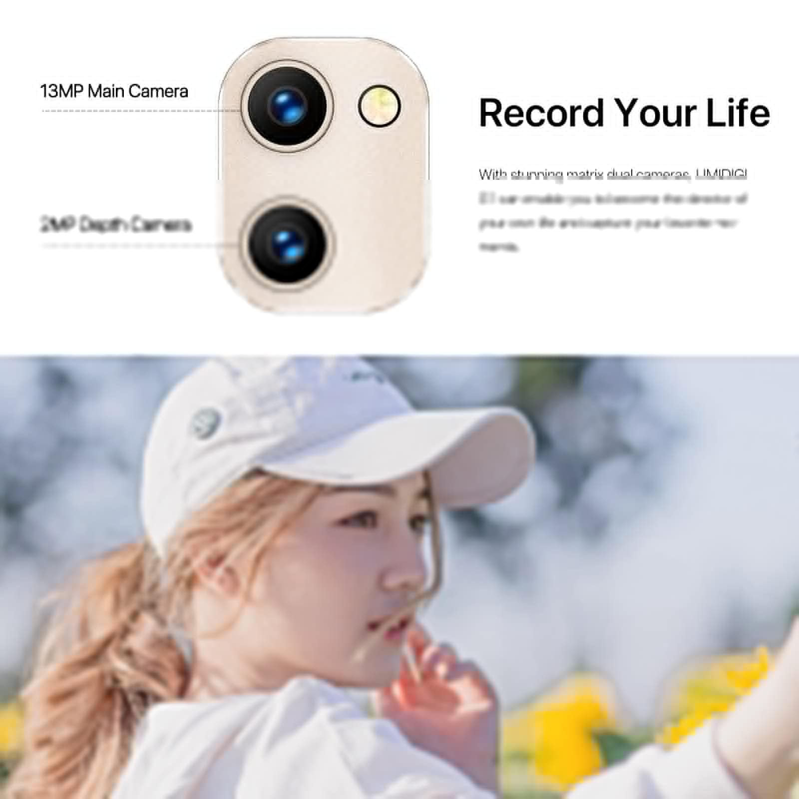 Umidigi G1 Smartphone 3/32GB 6,52" Balu ohne Vertrag