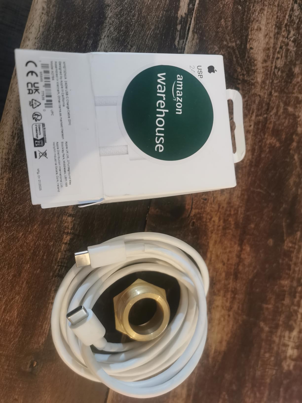 Apple 240W USB-C Ladekabel 2m gewebt Schnellladen