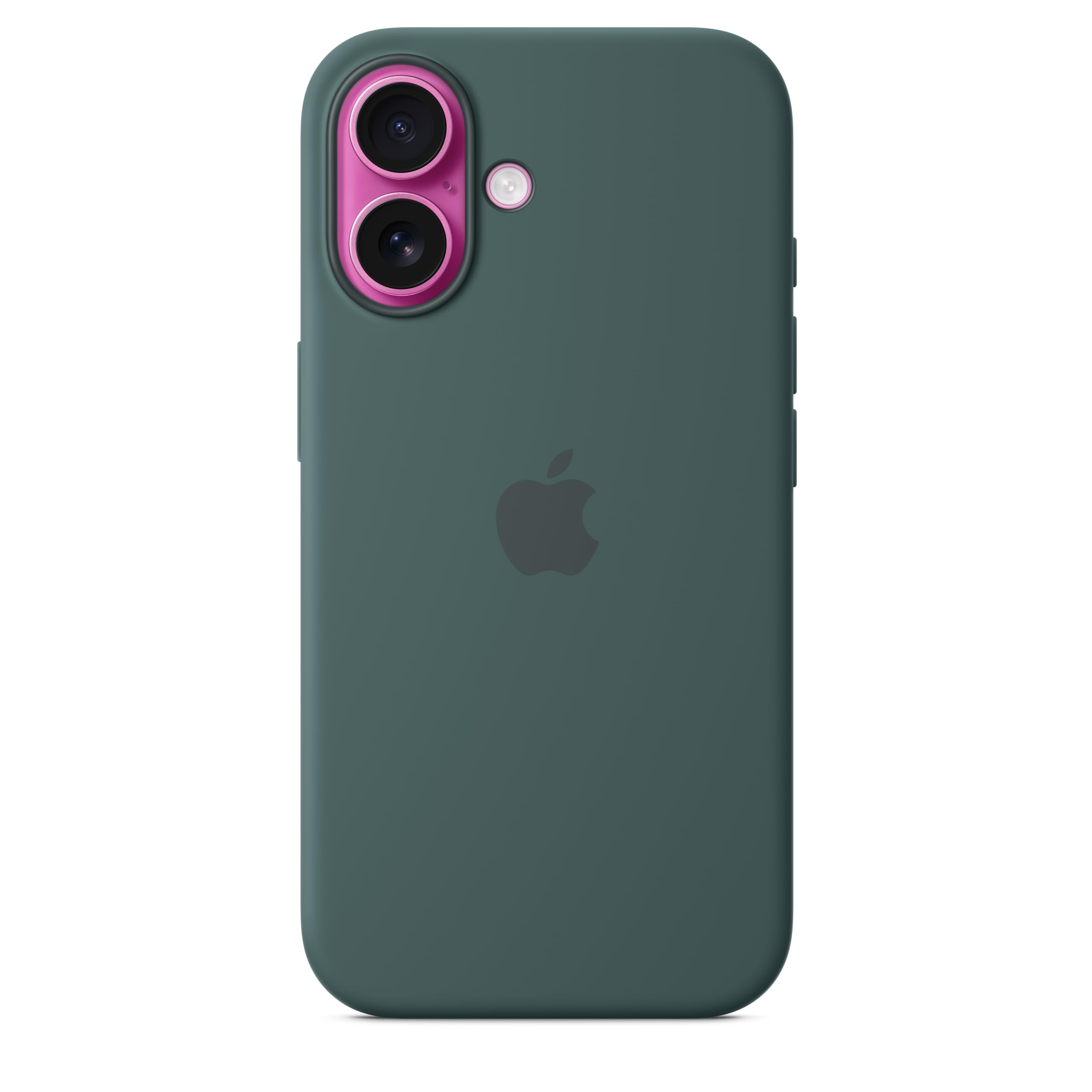 Apple iPhone 16 Silikon Case MagSafe Seegrün