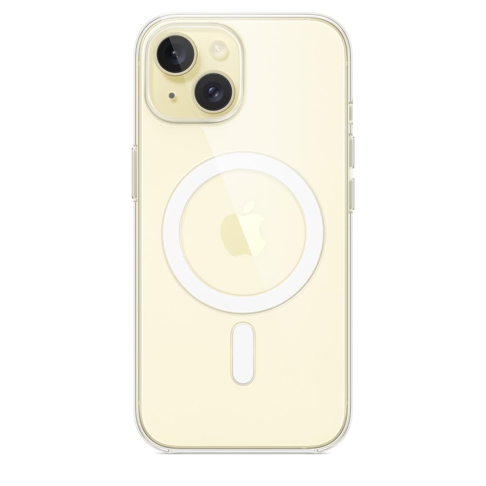 Apple iPhone 15 Clear Case MagSafe Hülle Transparent