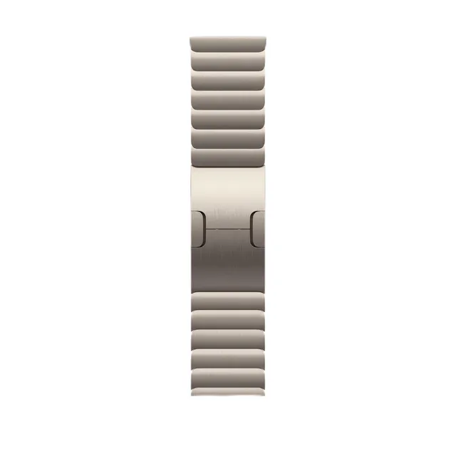 Apple Watch Gliederarmband 46 mm Armband Natur Edelstahl