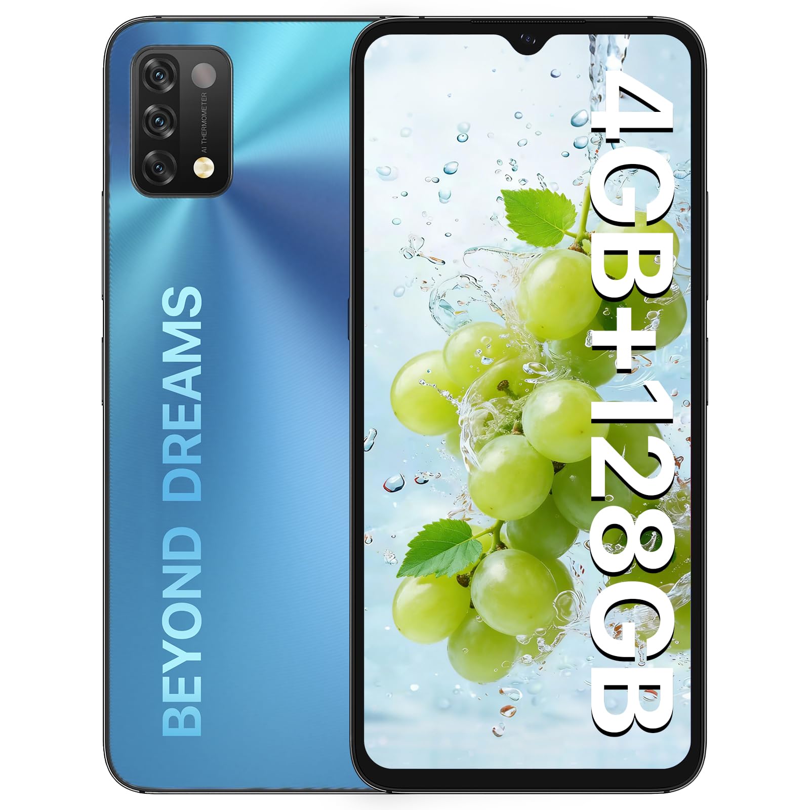 Umidigi A11 Smartphone 128GB Blau Dual-SIM