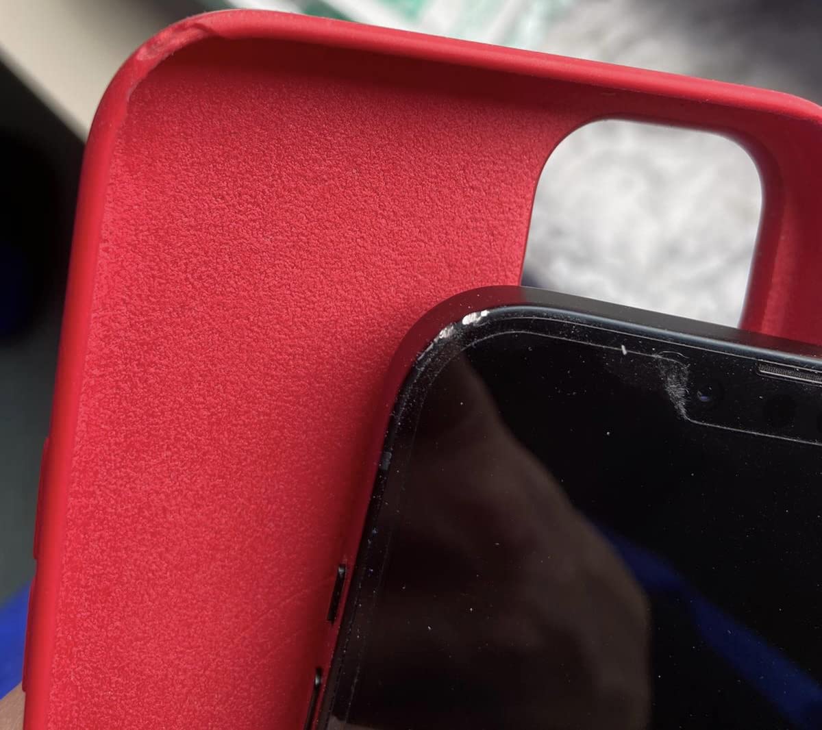 Apple iPhone 14 Plus Silikon Case Hülle Rot MagSafe