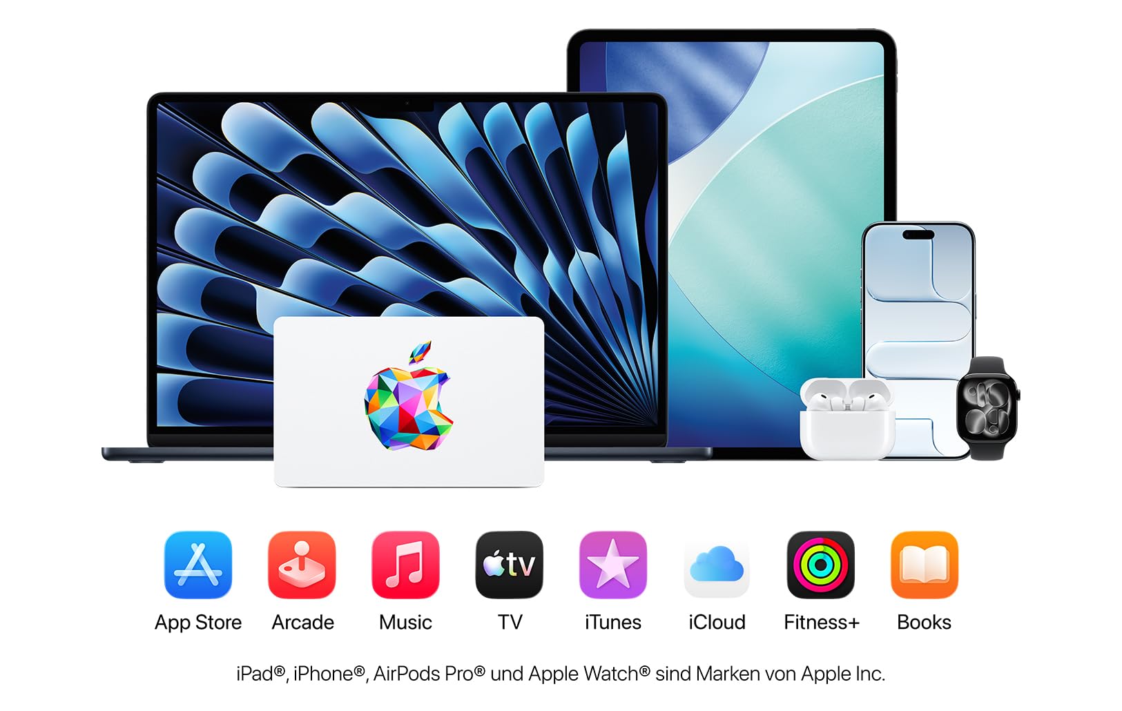 Apple Gift Card Geschenkkarte 10€ E-Mail Apple_4