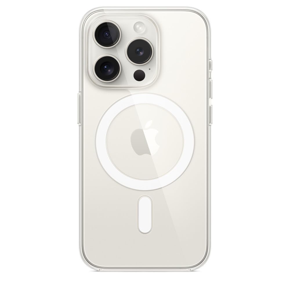 Apple iPhone 15 Pro Clear Case Transparent mit MagSafe
