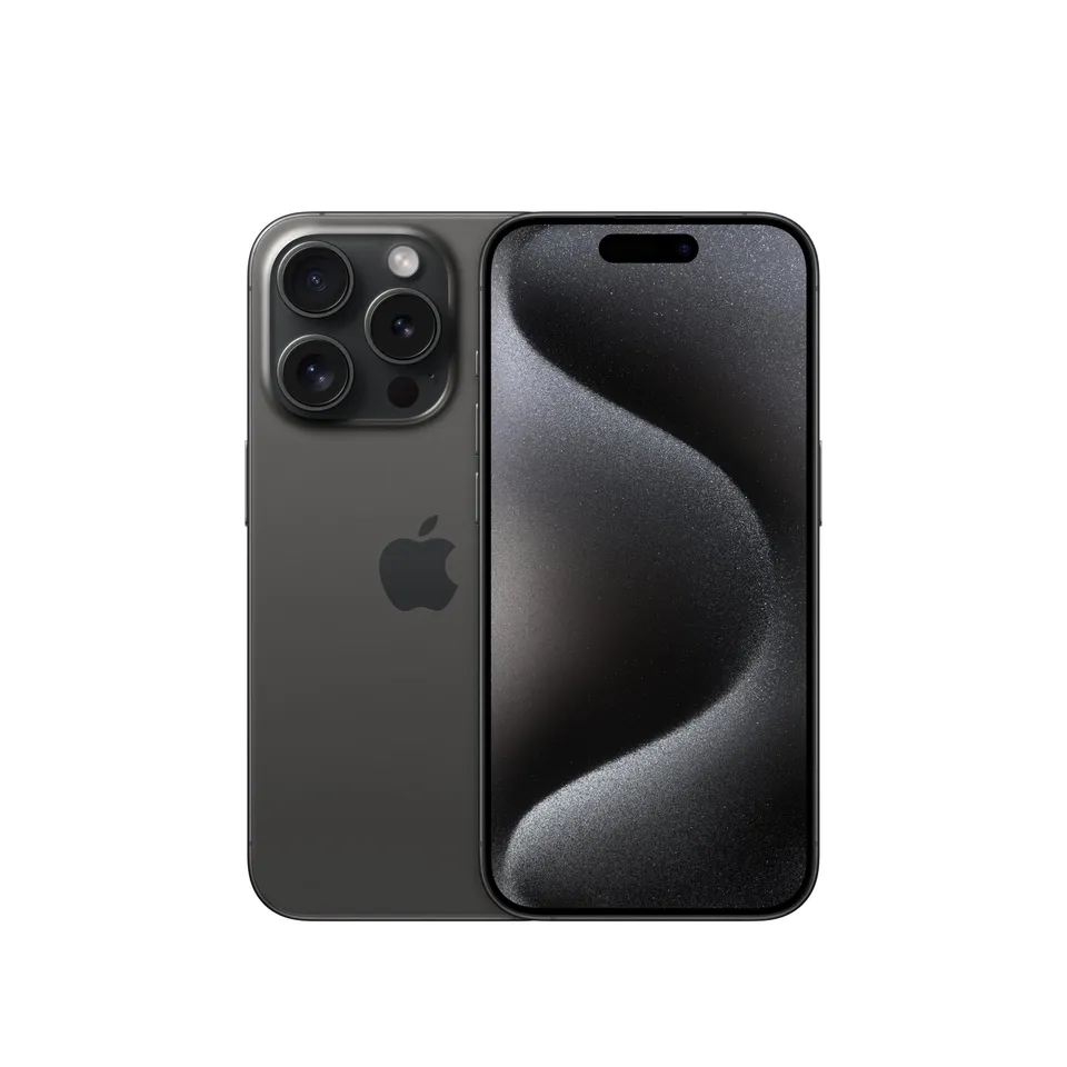 Apple iPhone 15 Pro 512 GB Smartphone Titan Schwarz 6,1 Zoll