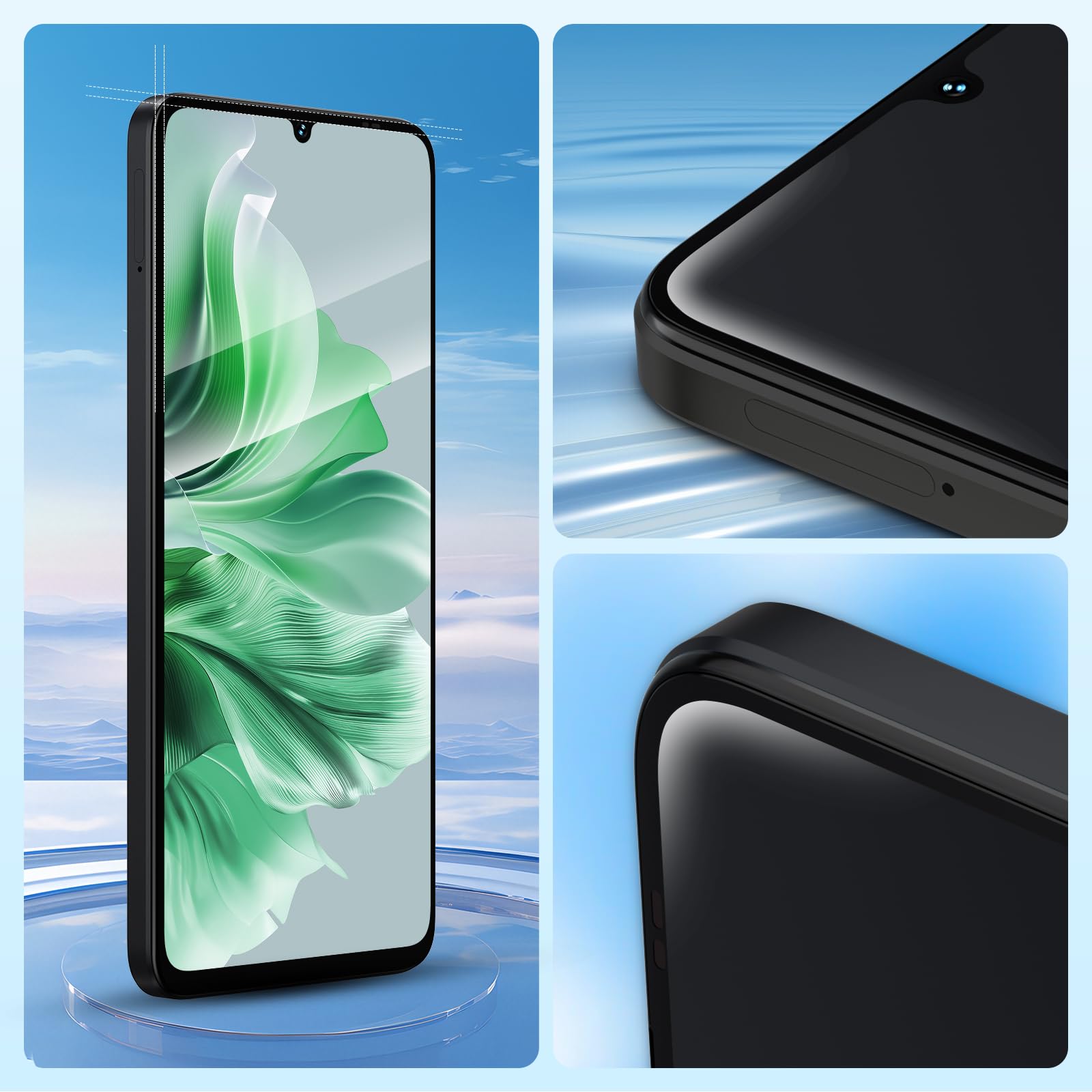 UMIDIGI G9 Schutzfolie 9H Glas 6,75 Zoll 2 Stück