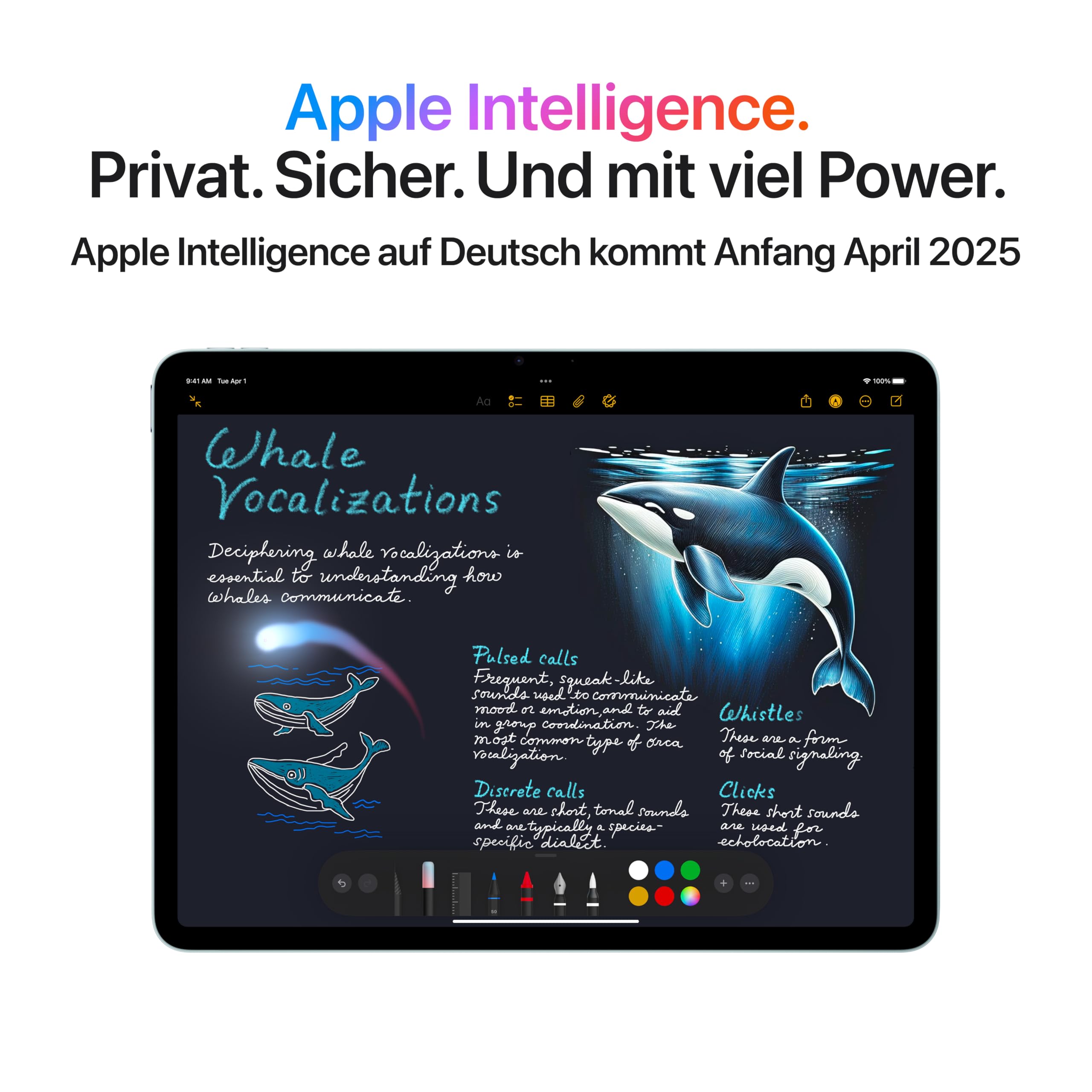 Apple iPad Air 11 M3 Tablet 512GB 5G Violett