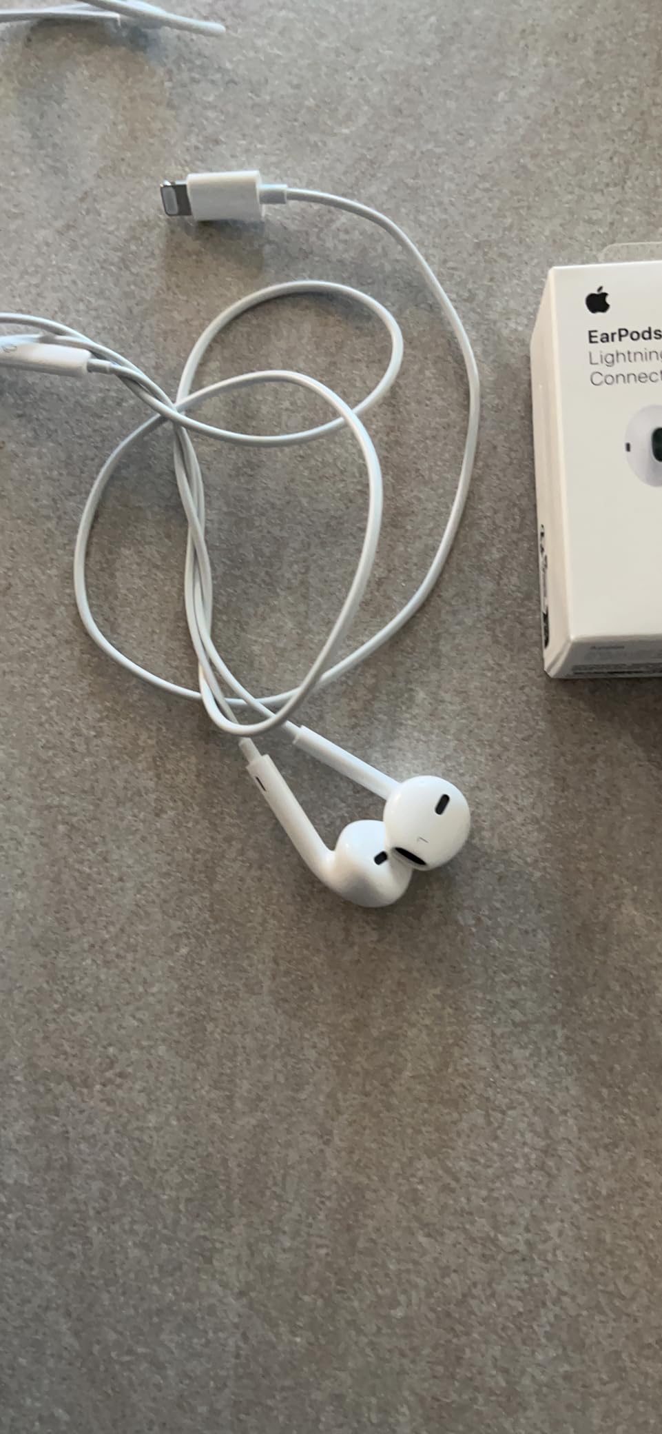 Apple EarPods Kopfhörer Lightning Weiß kabelgebunden