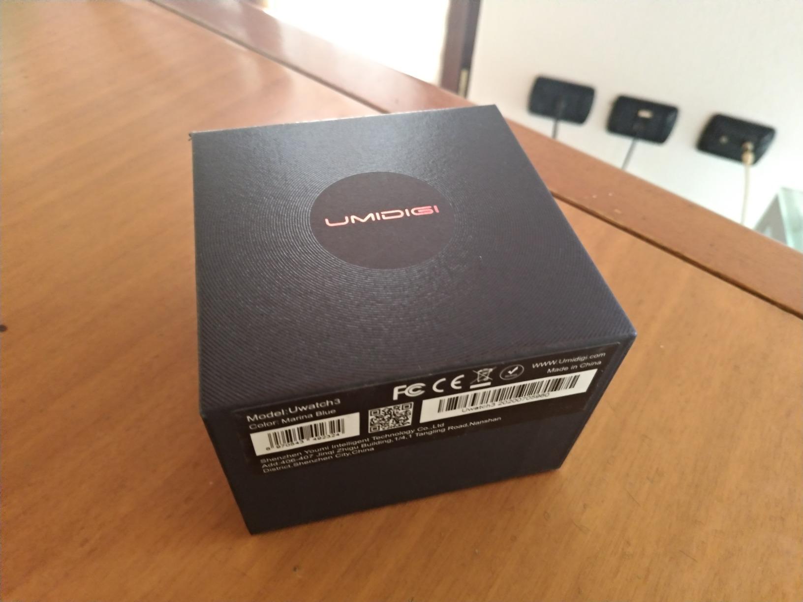 UMIDIGI Uwatch 5S Smartwatch Schwarz 1,7 Zoll 5ATM