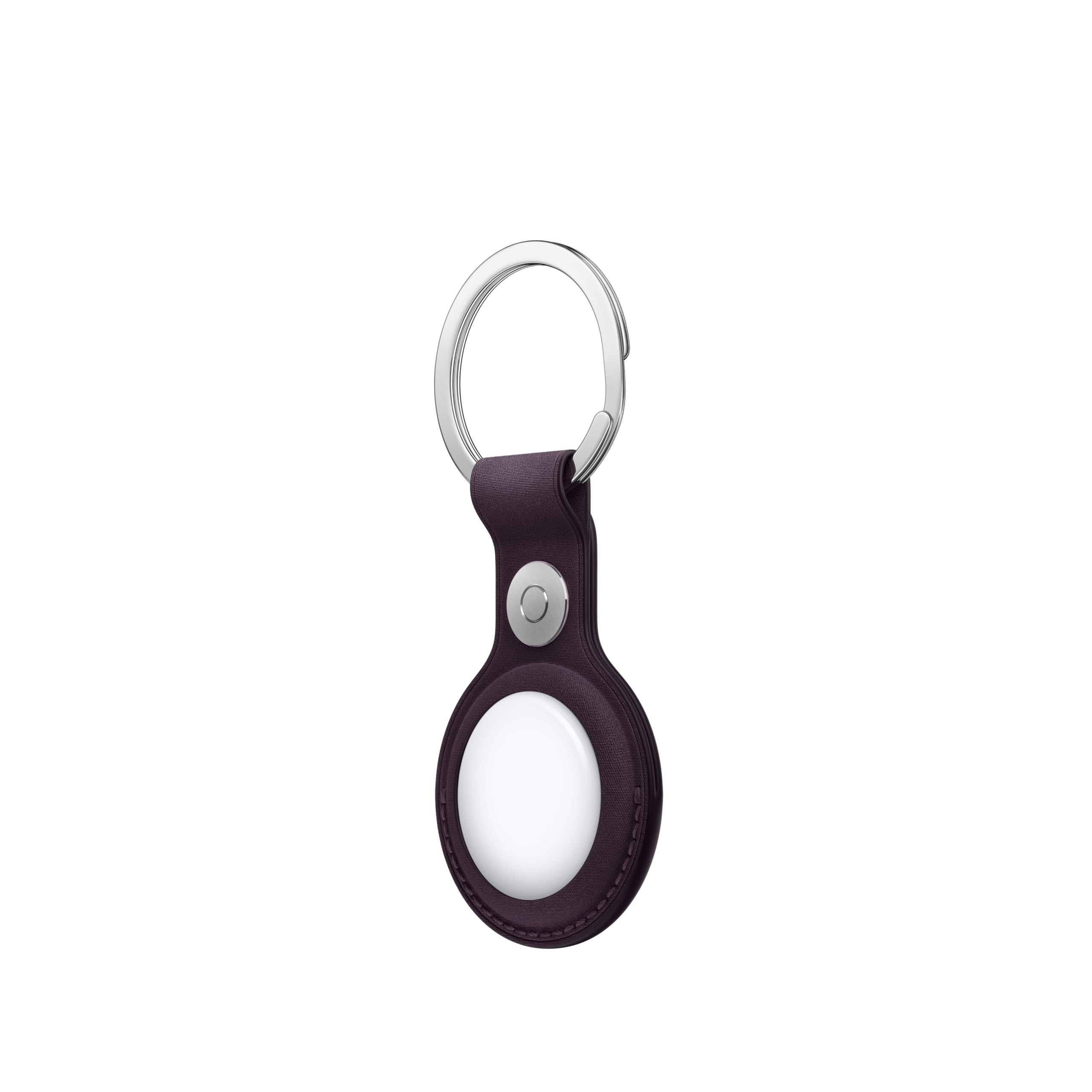 Apple AirTag Feingewebe Schlüsselanhänger Brombeere