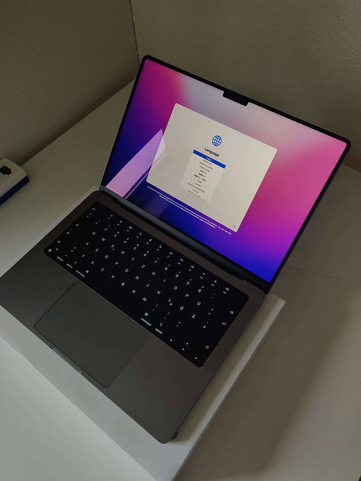 Apple MacBook Pro 14 M1 Pro 16GB 512GB Laptop Silber