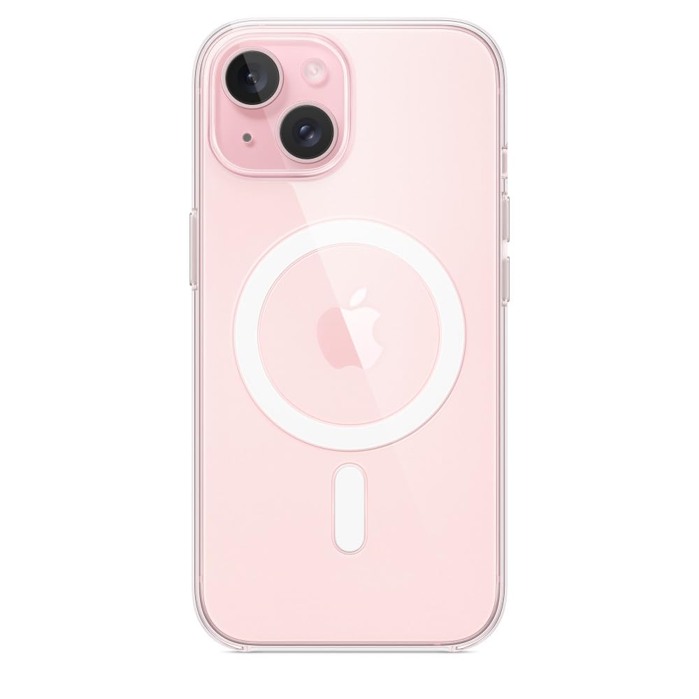 Apple iPhone 15 Clear Case MagSafe Hülle Transparent