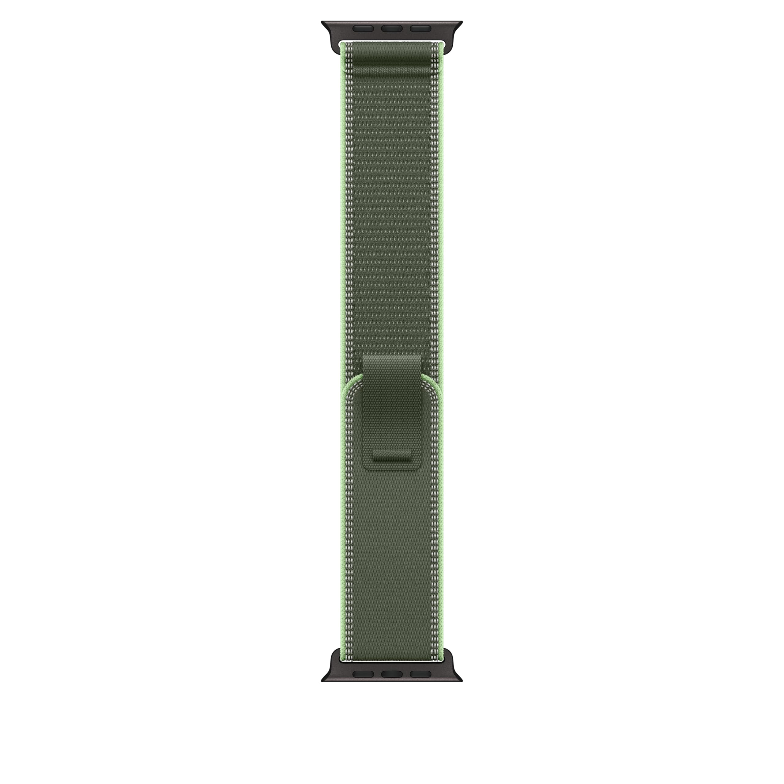 Apple Watch Trail Loop Armband 49mm Blau M/L Nylon