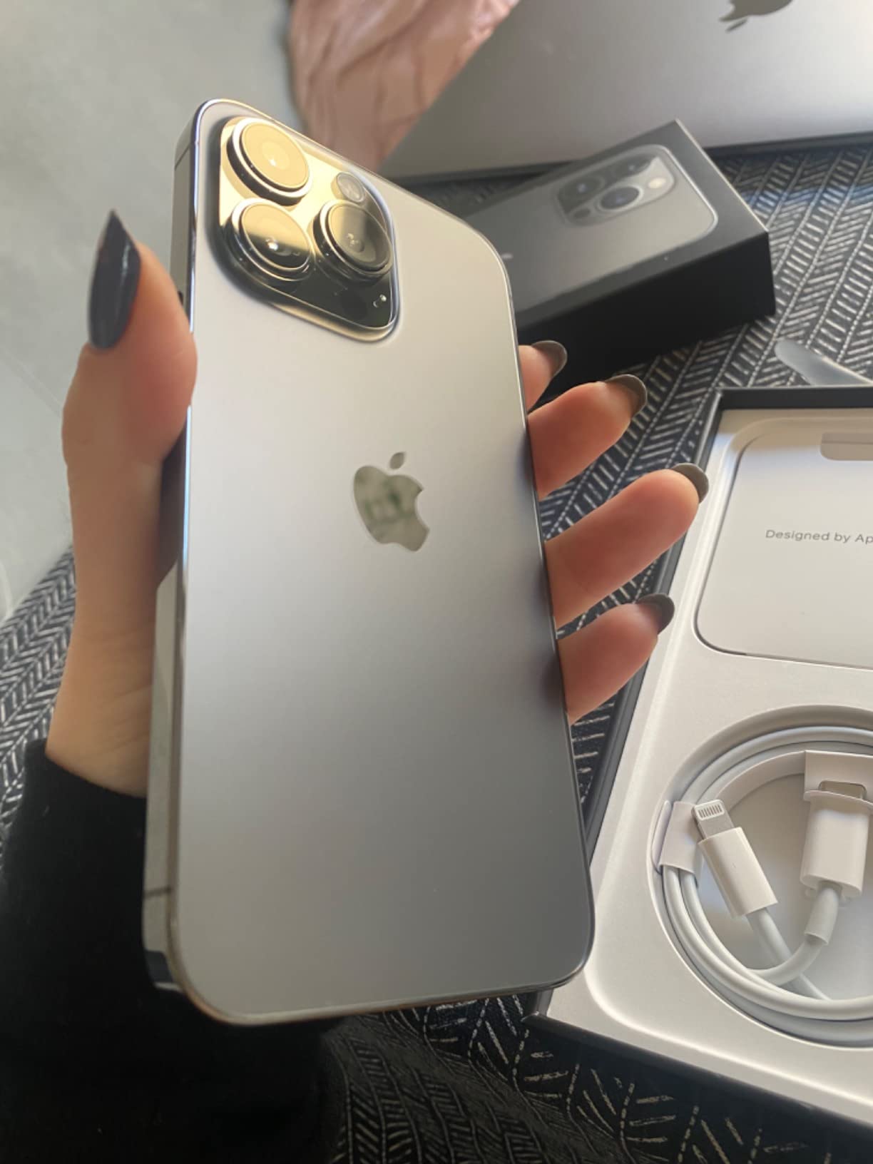 Apple iPhone 13 Pro 1 TB Smartphone Silber 5G
