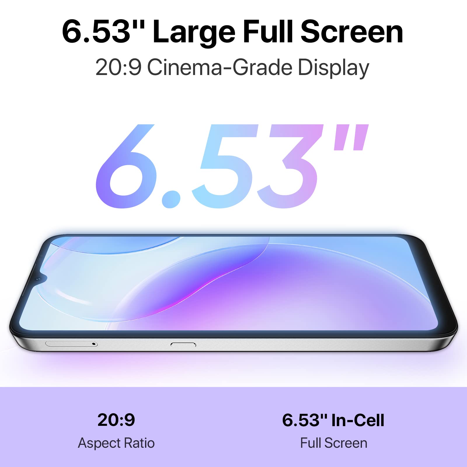 UMIDIGI A11S Smartphone ohne Vertrag 32GB Schwarz Dual-SIM