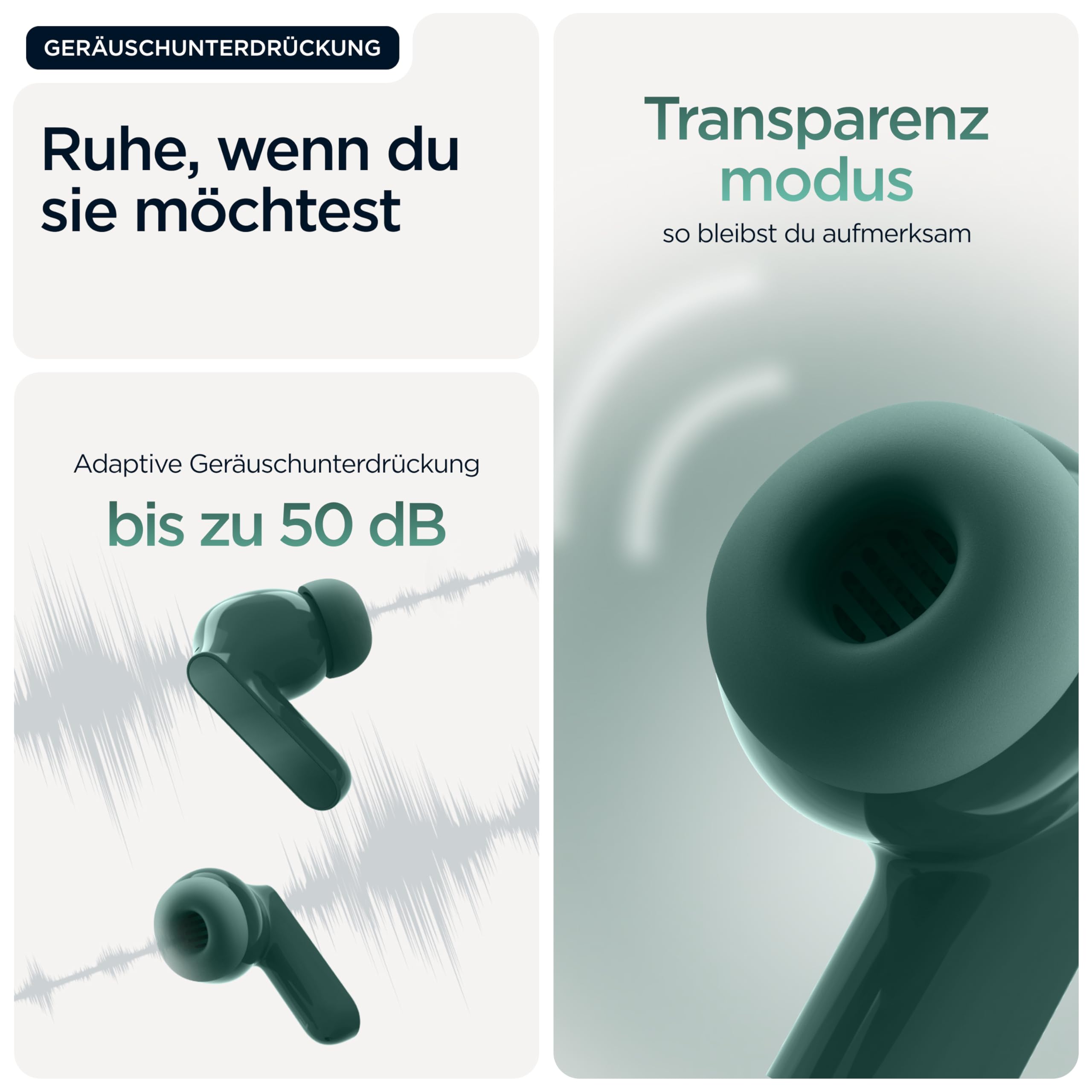 Motorola Moto Buds Bass Kopfhörer Posy Green