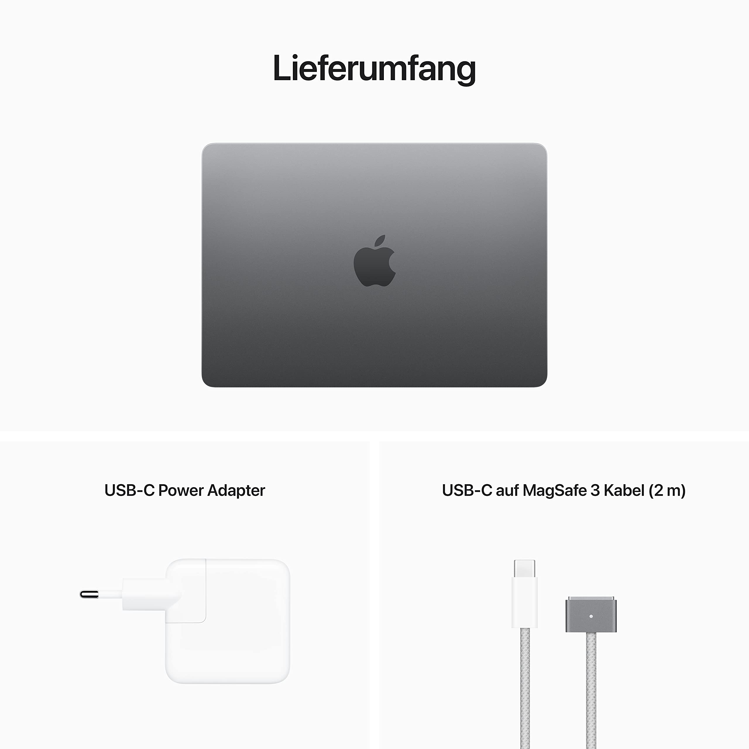 Apple Mac MacBook Air 13,6" M2 16GB 256GB Space Grau