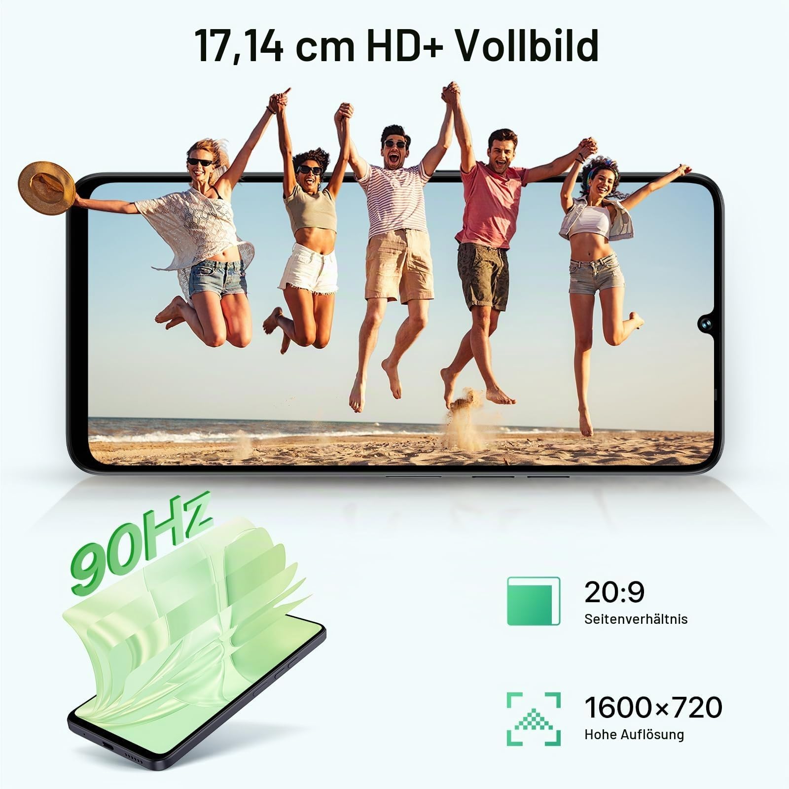 UMIDIGI G9 5G Smartphone 6,75 Zoll 12GB+128GB 50MP